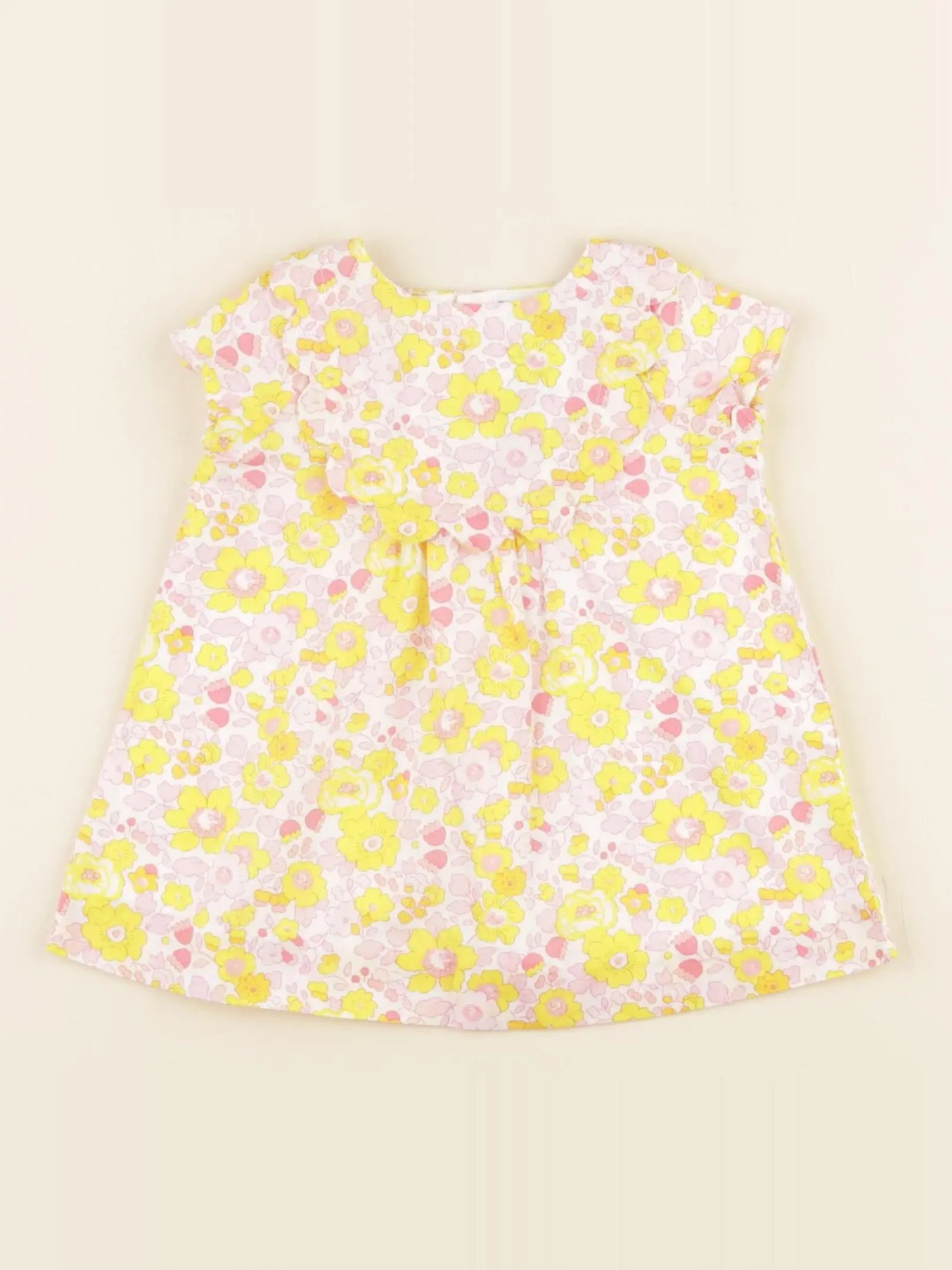 Jacadi - robe liberty multicolore - 3 mois