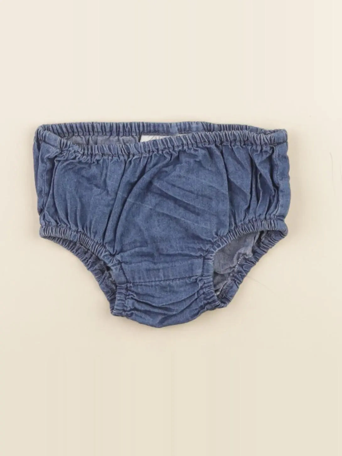 Zara - bloomer bleu - 12/18 mois