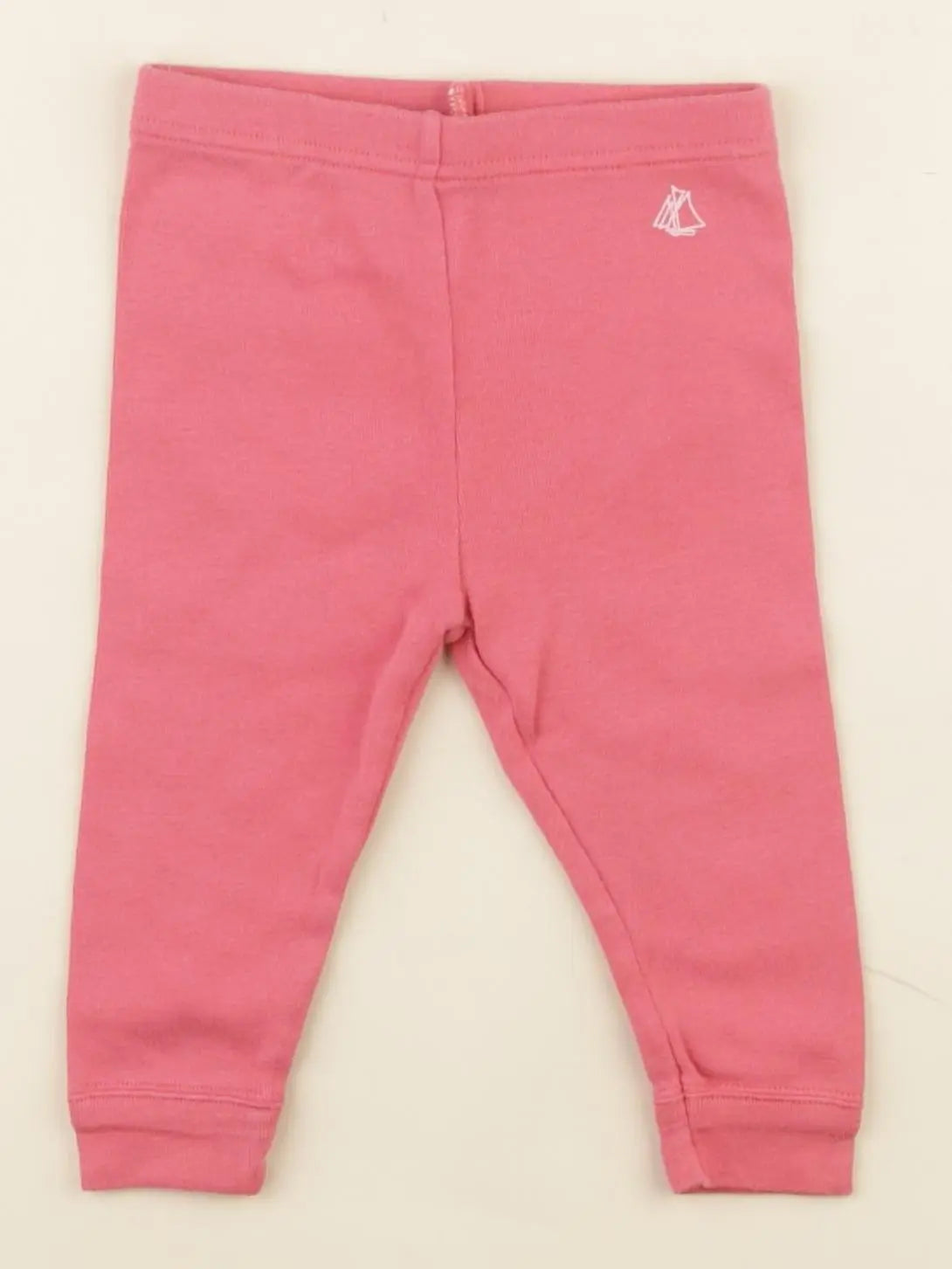 Petit Bateau - legging rose - 6 mois