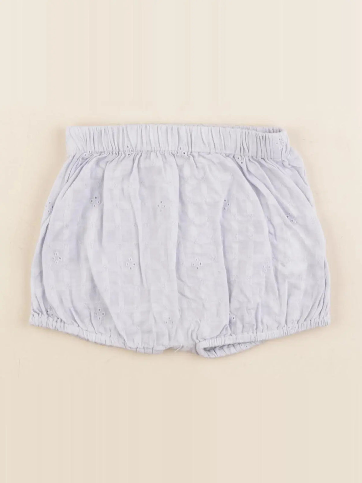 Vertbaudet - short bleu - 12 mois