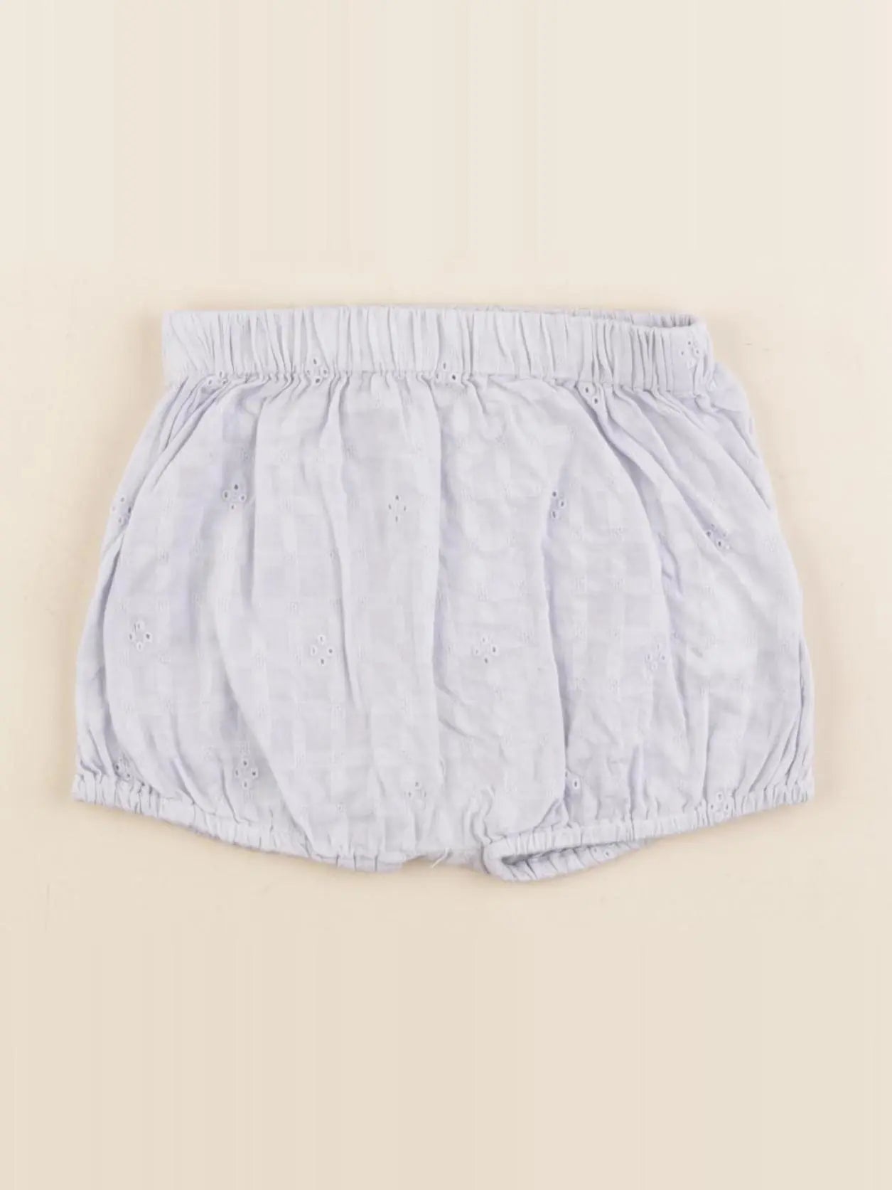 Vertbaudet - short bleu - 12 mois