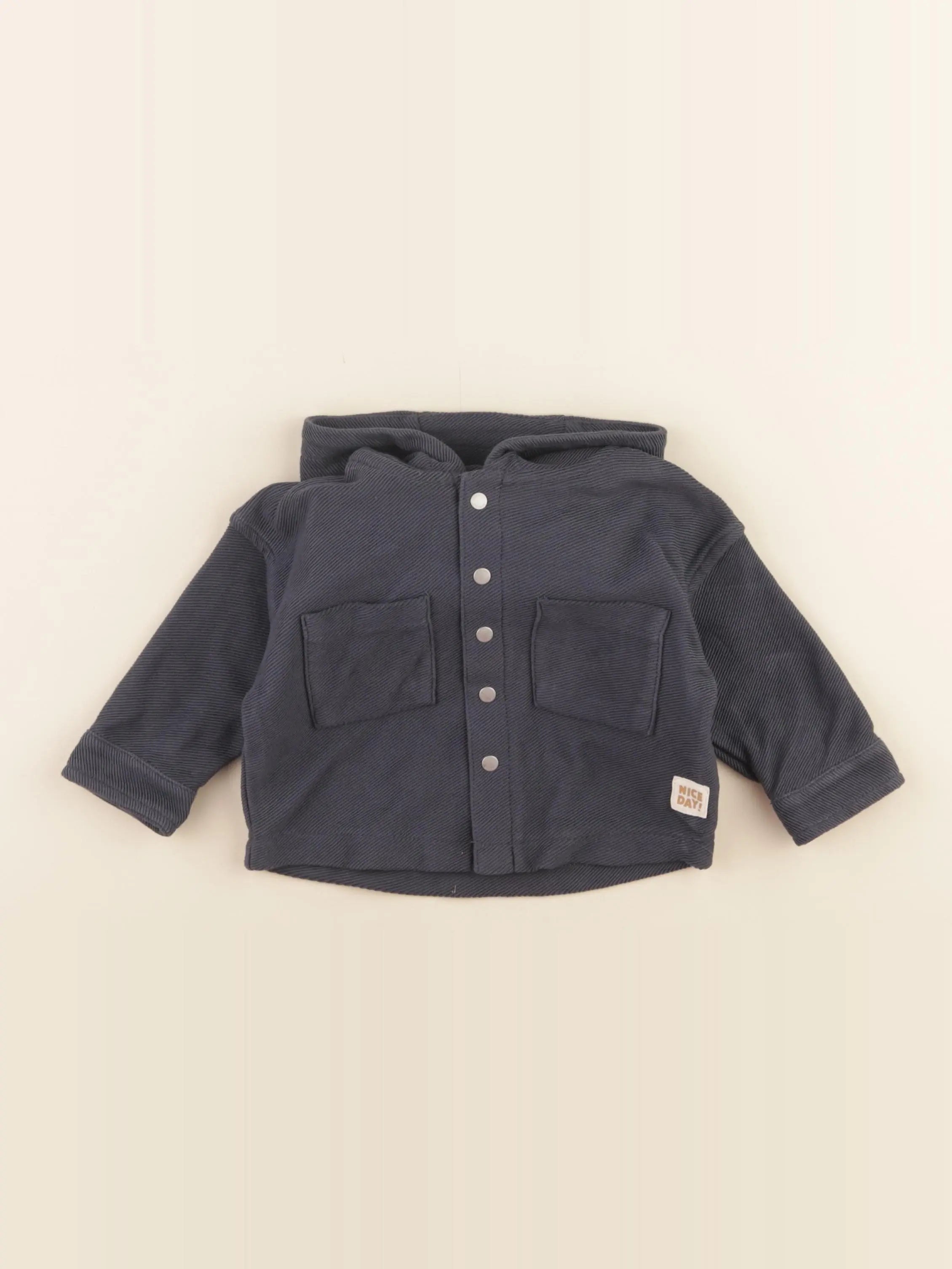 Vertbaudet - veste bleu - 0 mois