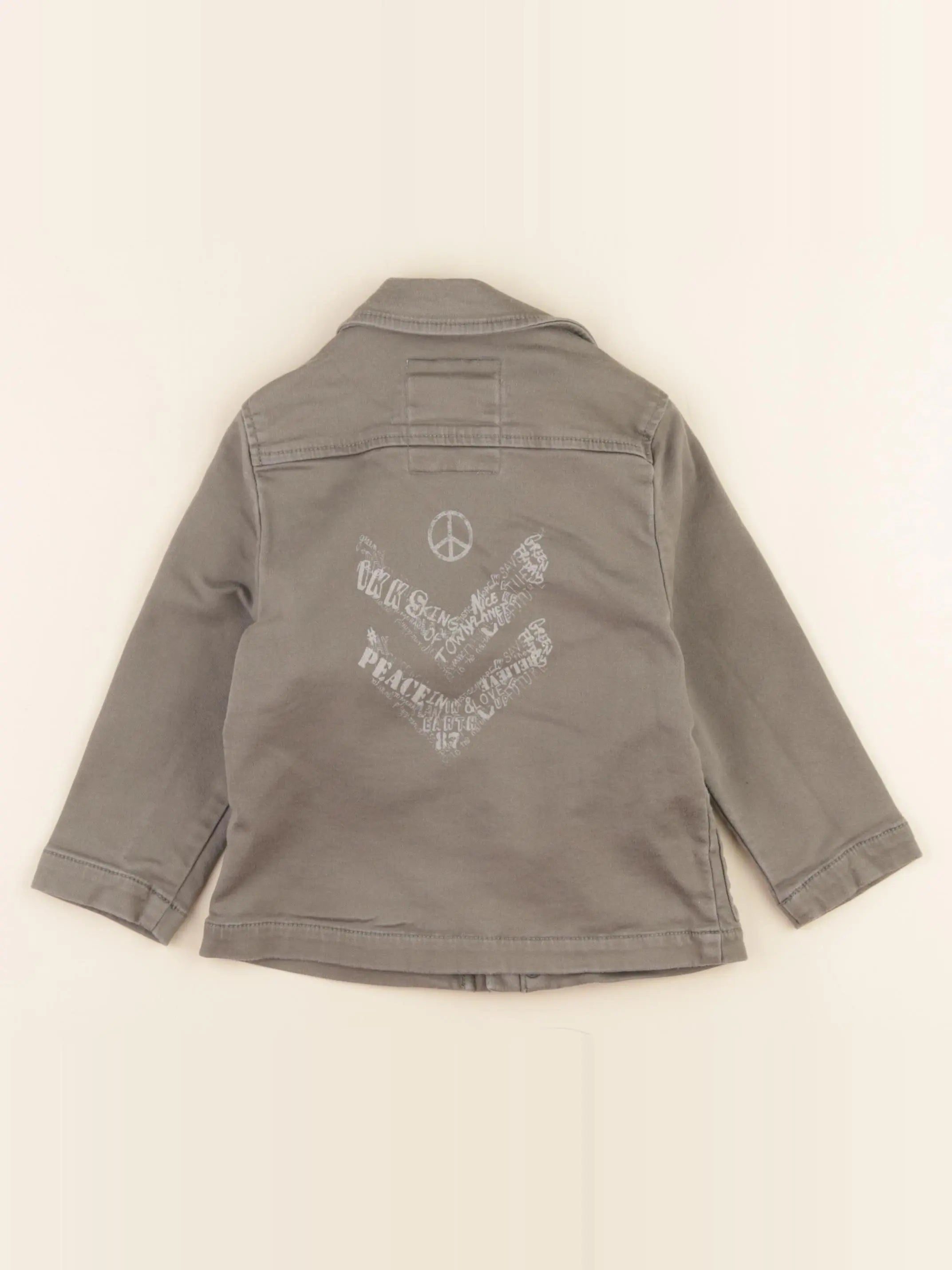IKKS - veste imprimé au dos vert - 2 ans