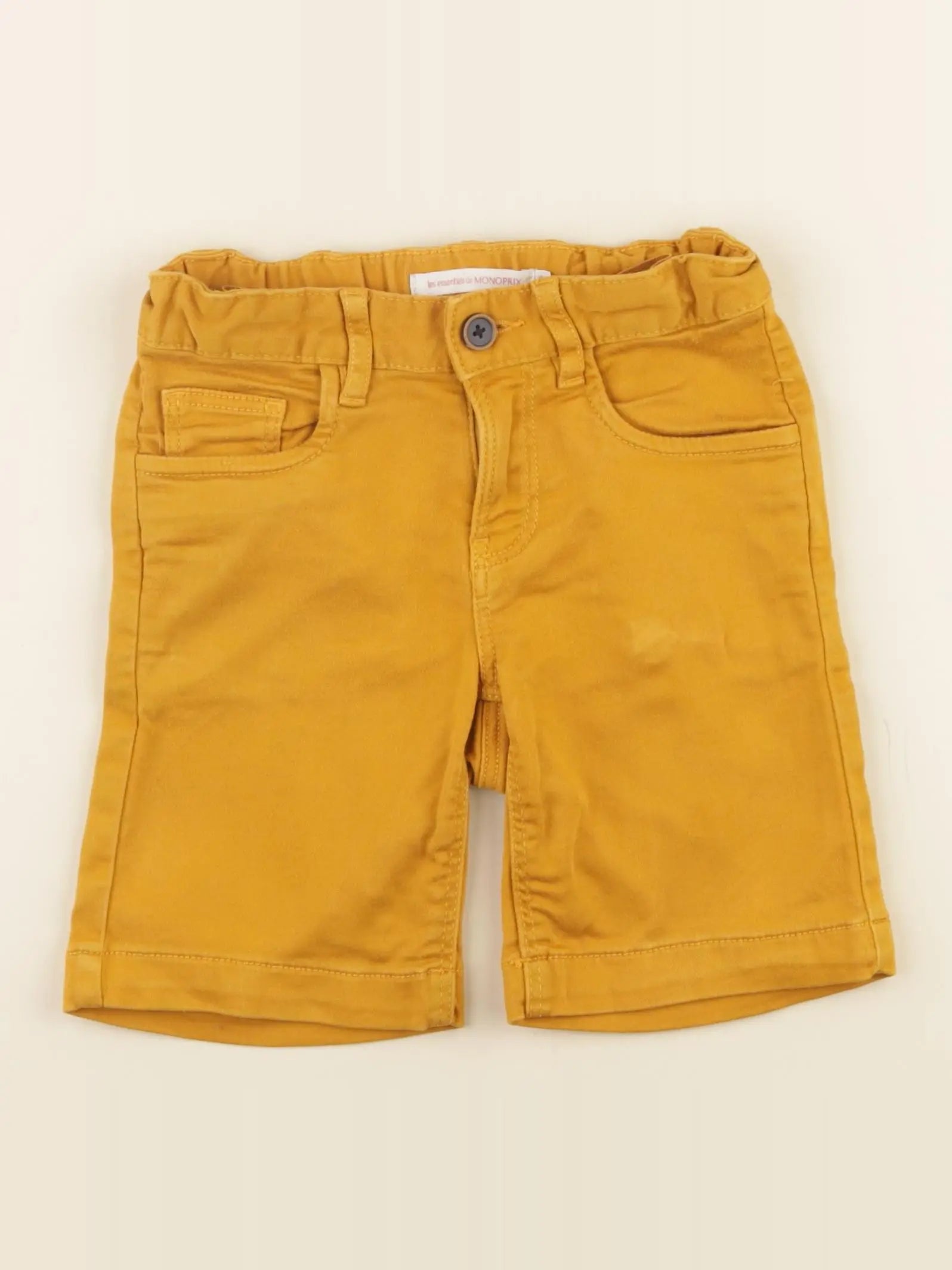 Monoprix - short jaune - 5 ans