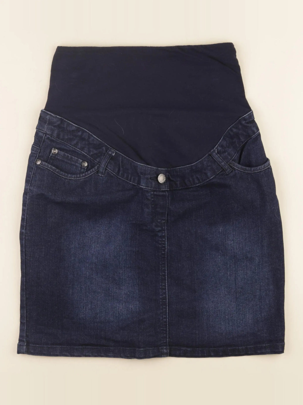Vertbaudet - jupe grossesse bleu - 36