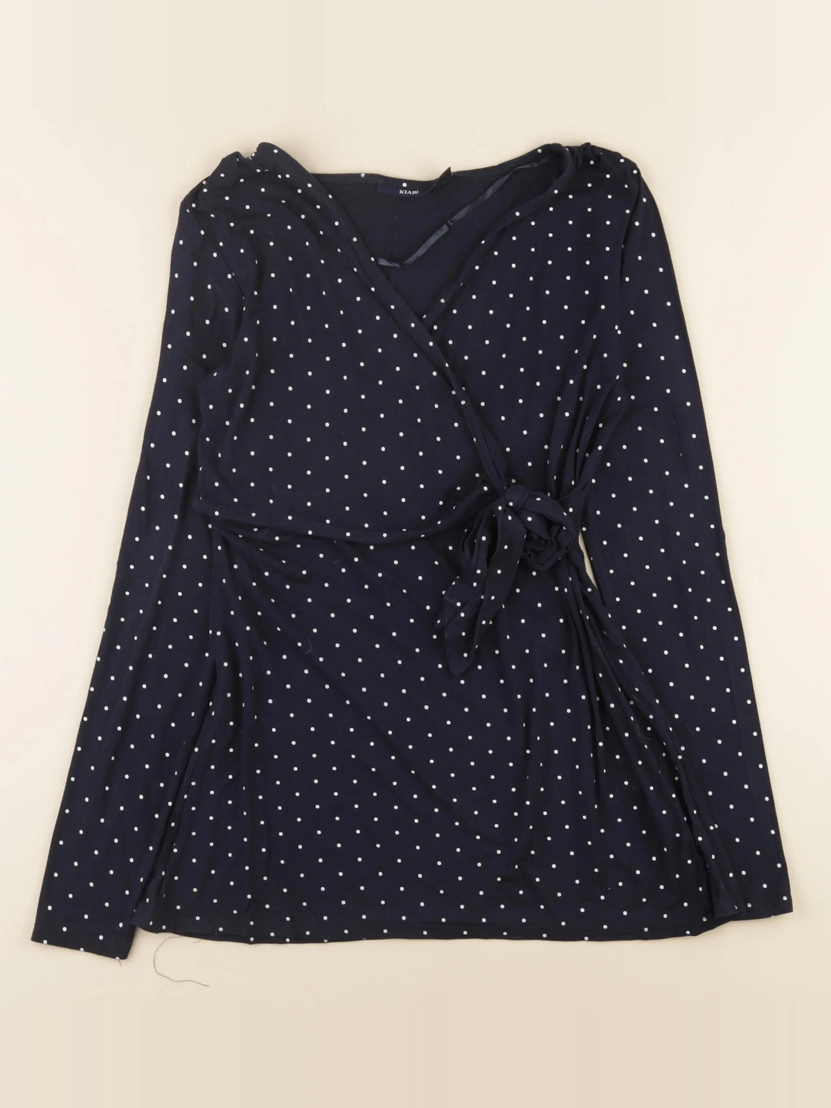 Kiabi - tee-shirt grossesse, allaitement bleu - s