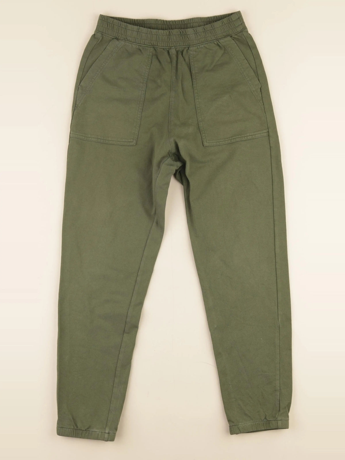 Uniqlo - pantalon vert - 11/12 ans