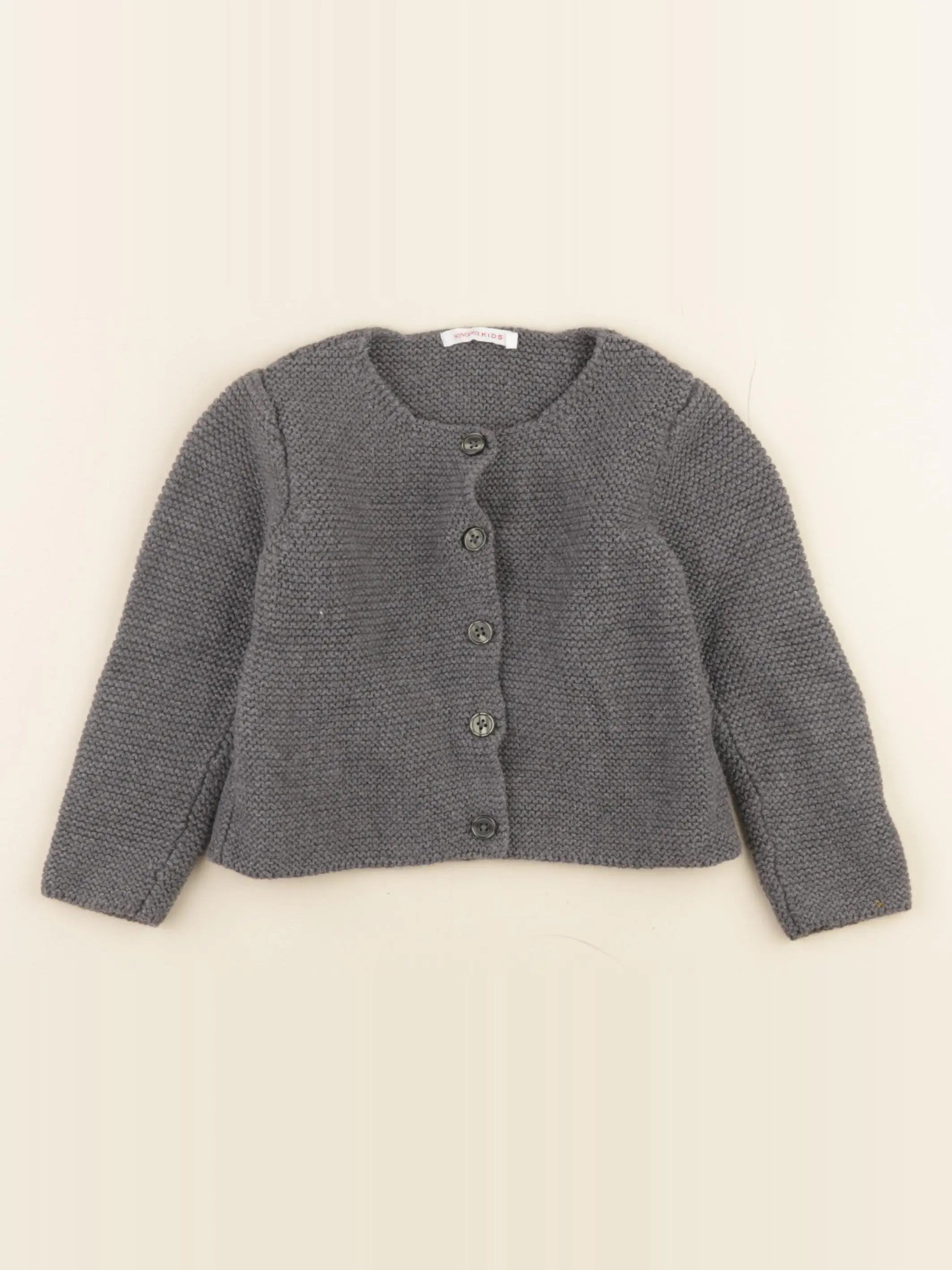 Monoprix - gilet gris - 3 ans