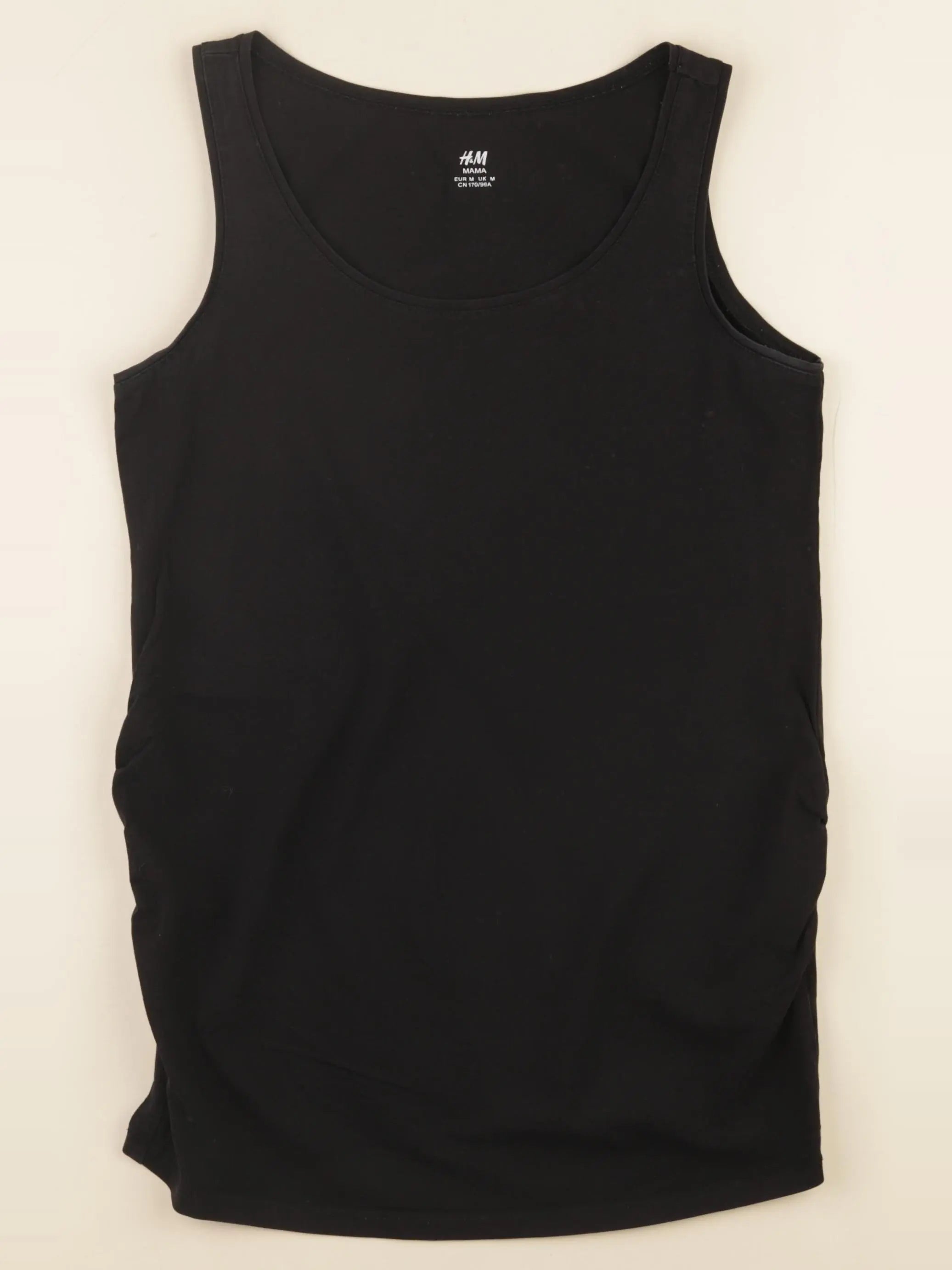 H&M - débardeur grossesse noir - m