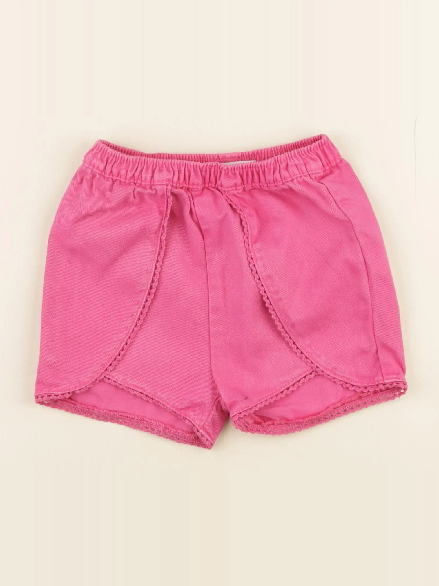 Vertbaudet - short rose - 24 mois