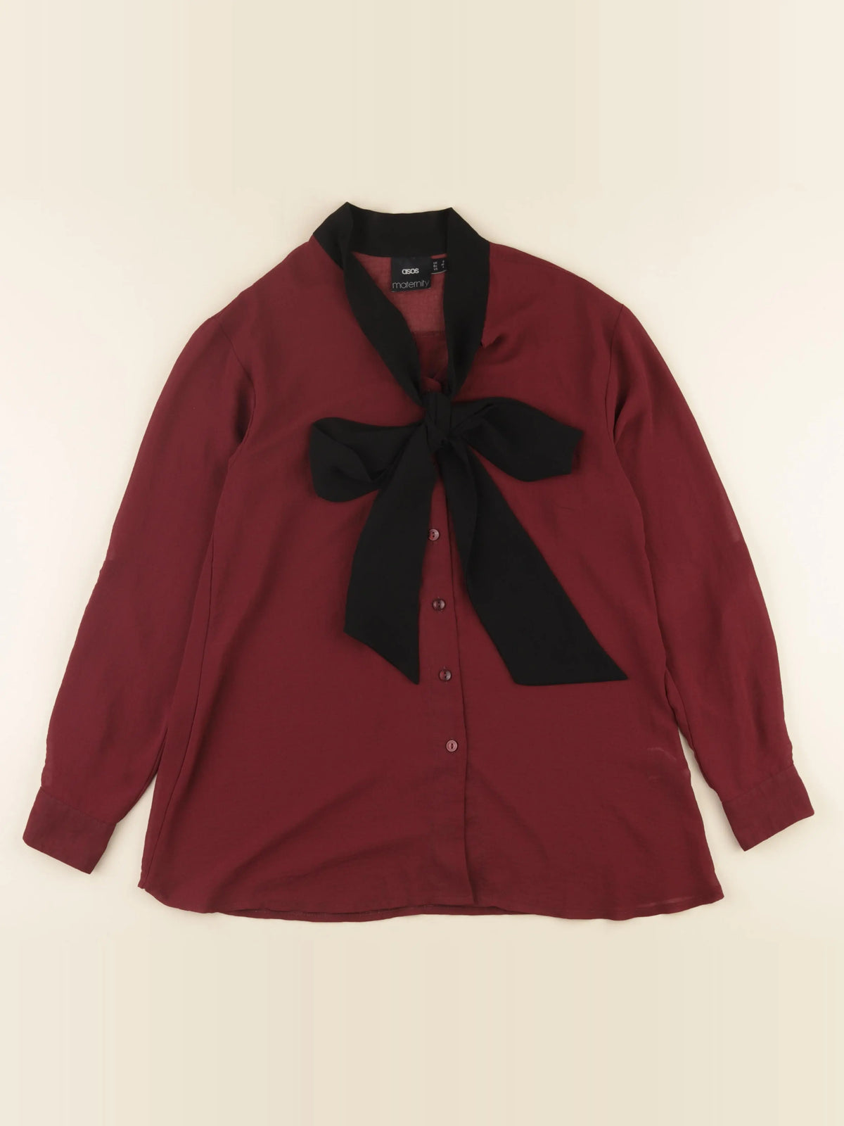 Asos - blouse grossesse rouge - 36