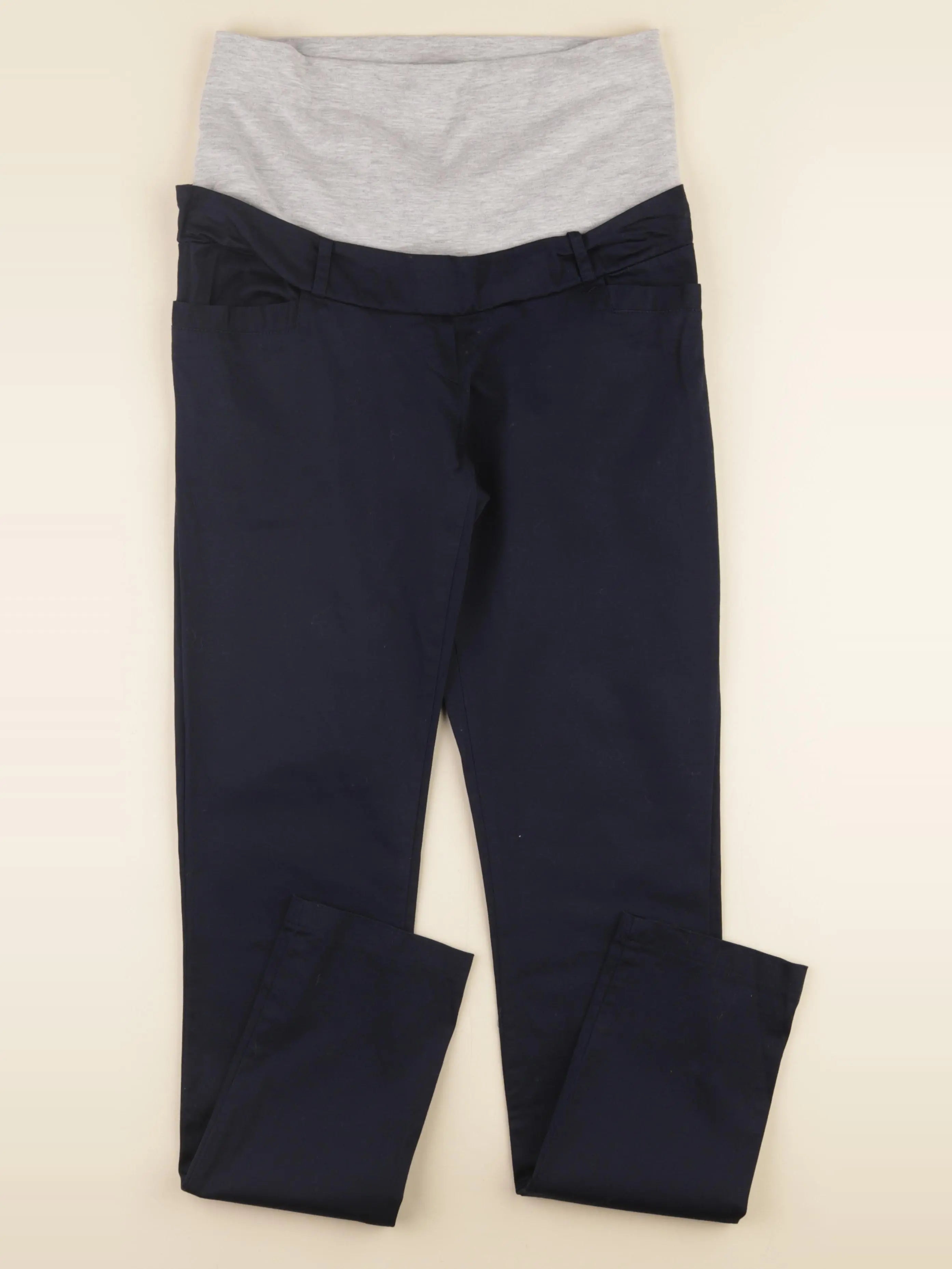Envie de fraise - pantalon grossesse bleu - 36