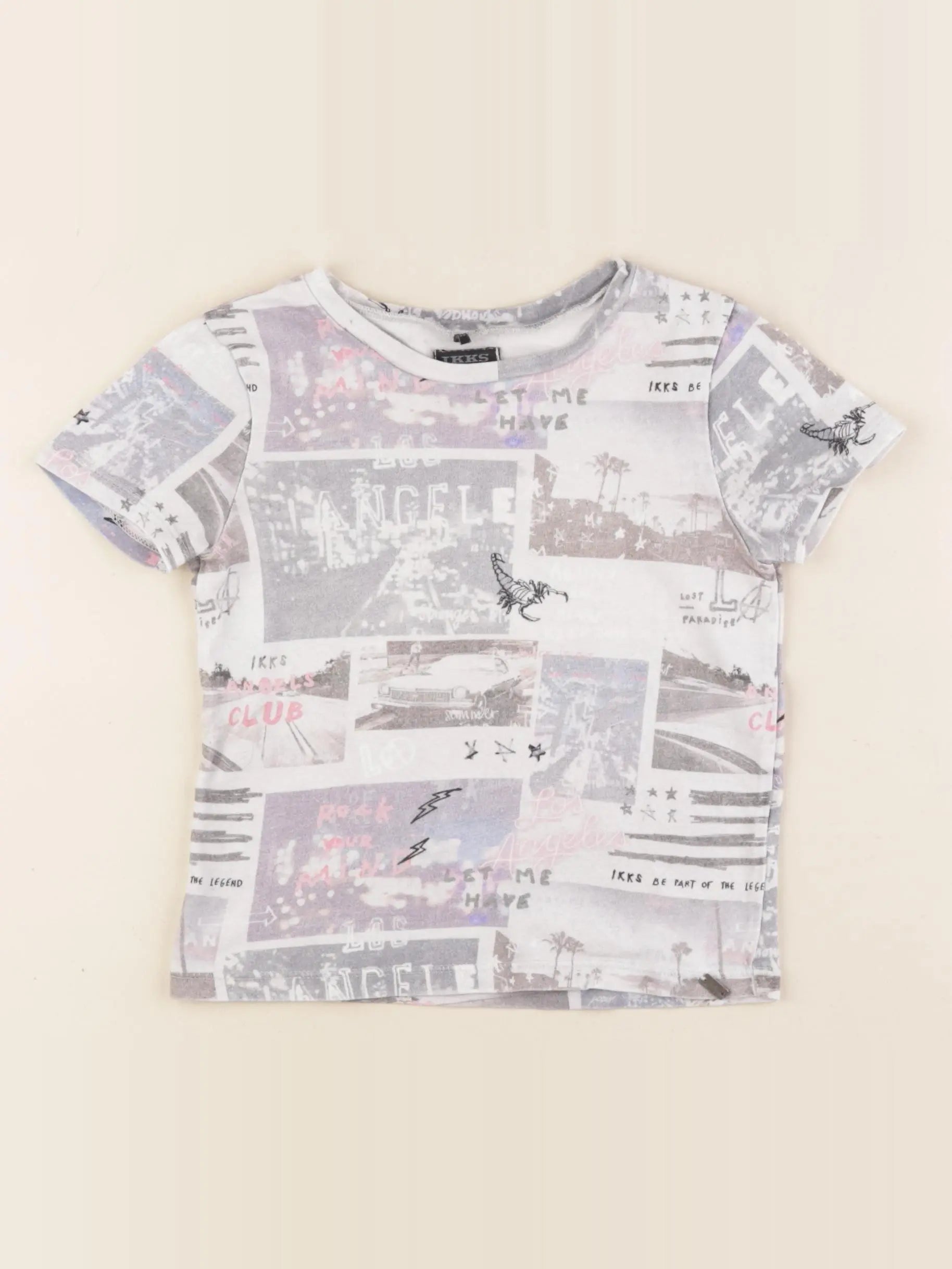 IKKS - tee-shirt gris - 3 ans