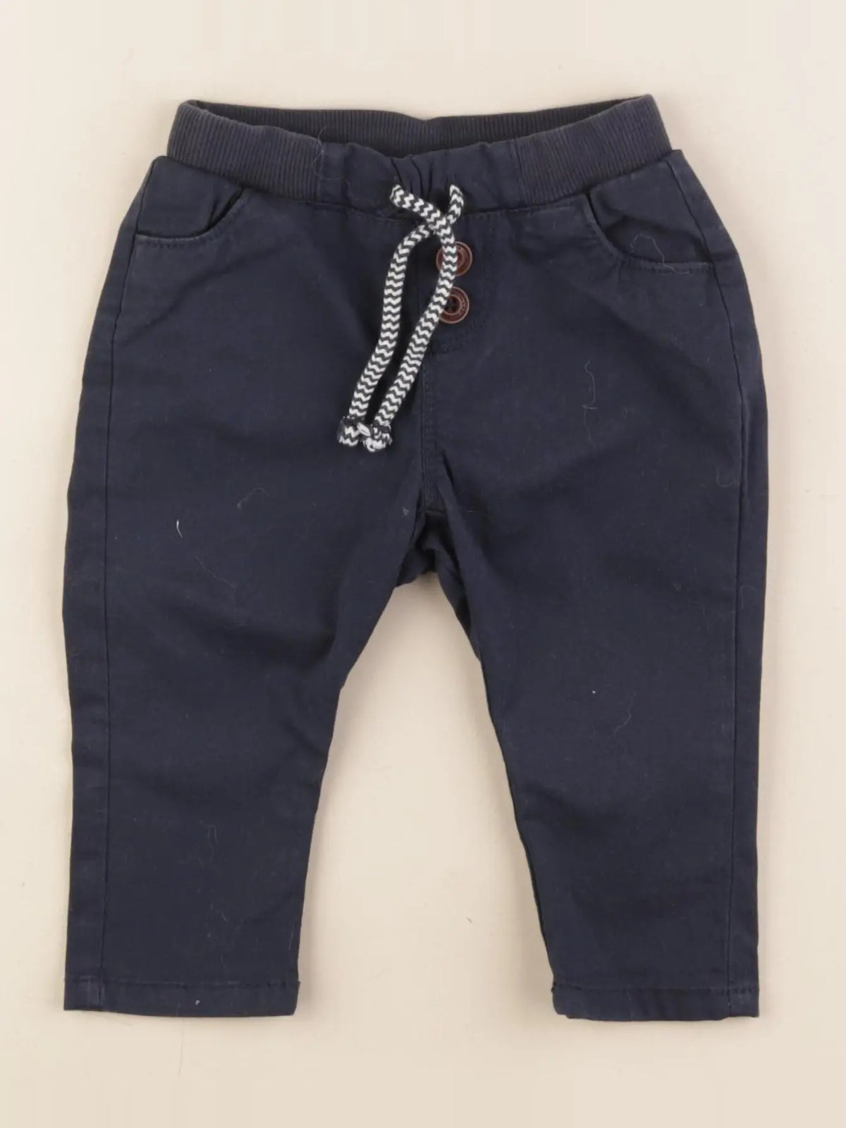 Tape à l'oeil - pantalon bleu - 9 mois