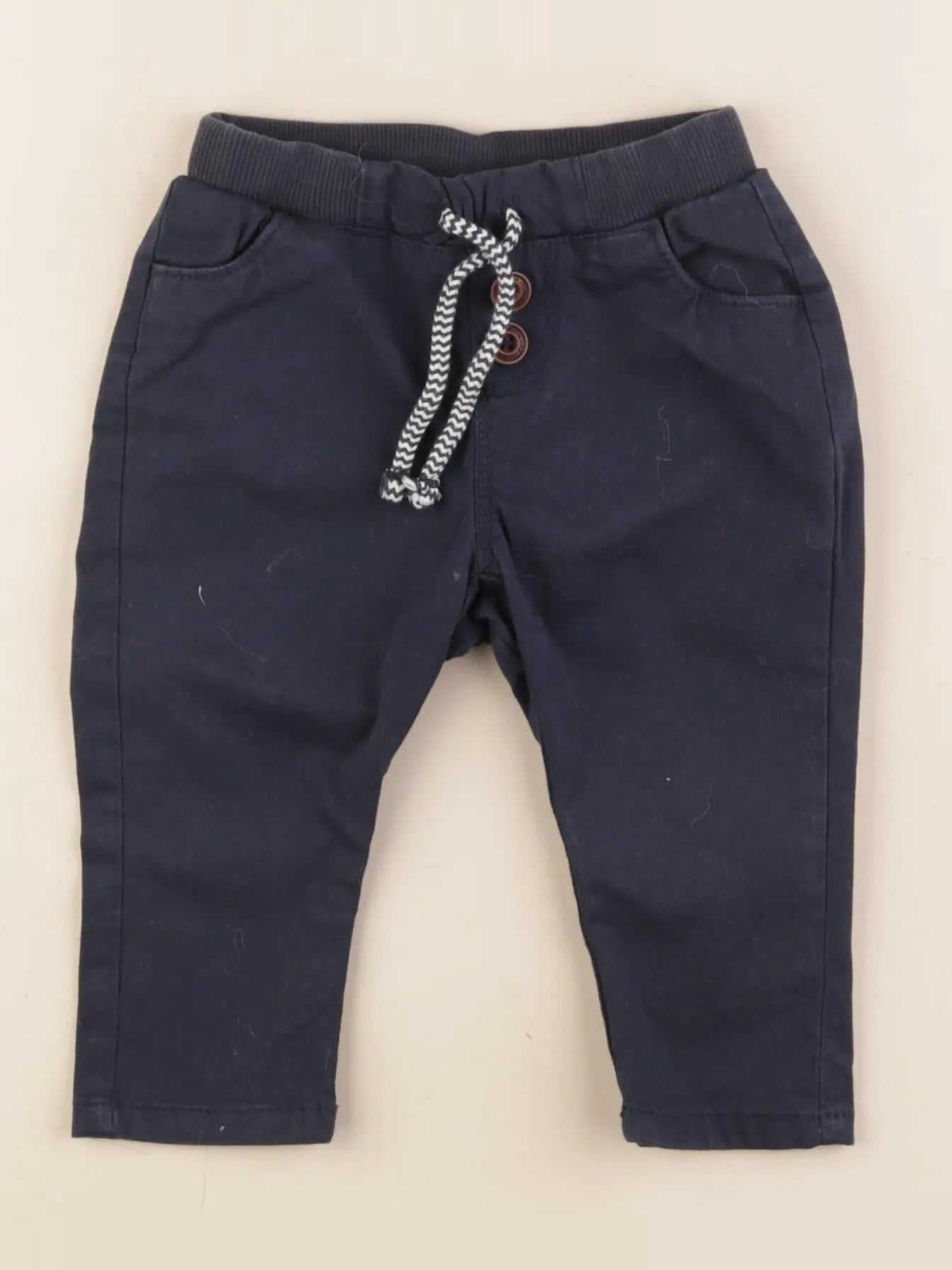 Tape à l'oeil - pantalon bleu - 9 mois