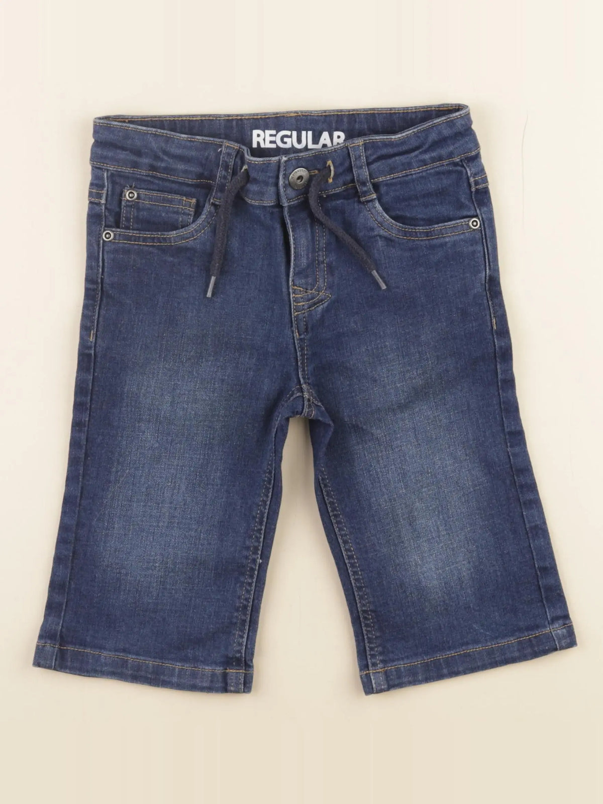 Vertbaudet - short bleu - 6 ans