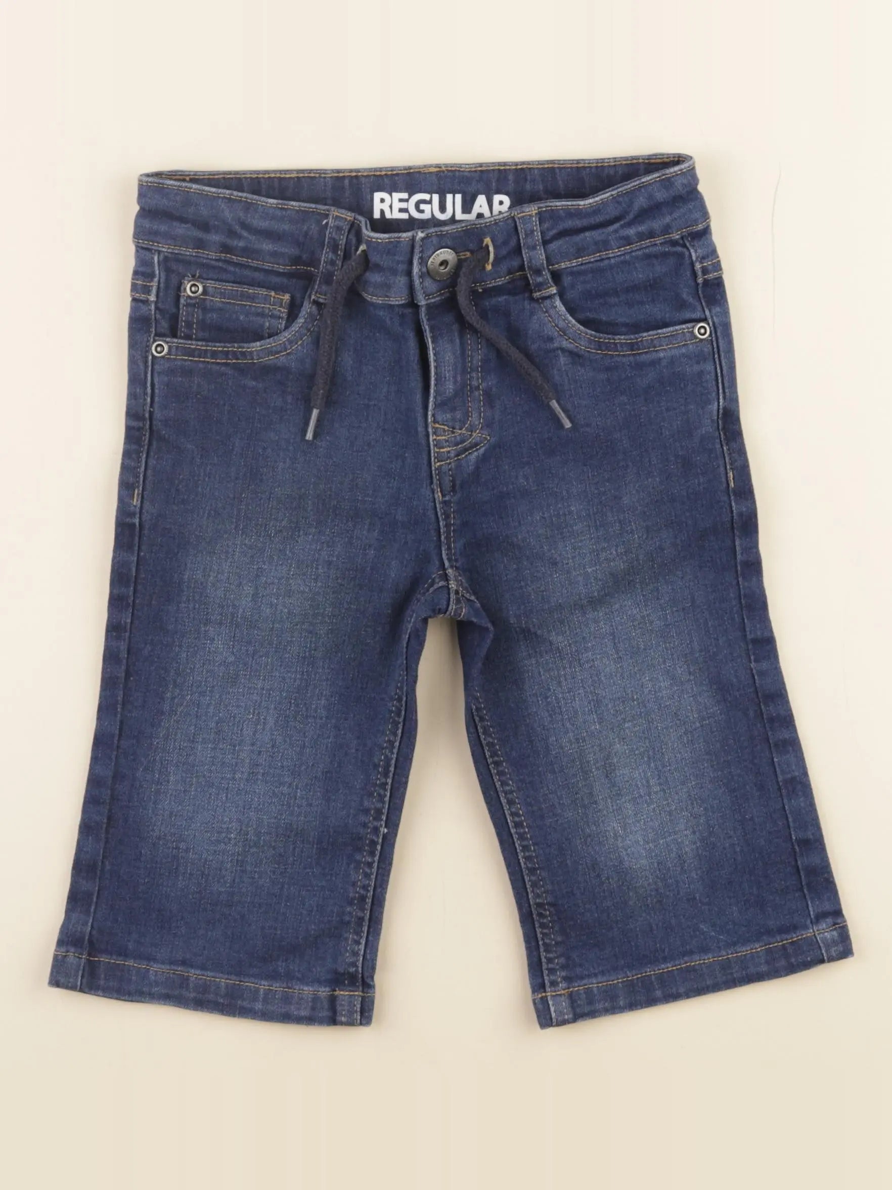 Vertbaudet - short bleu - 6 ans