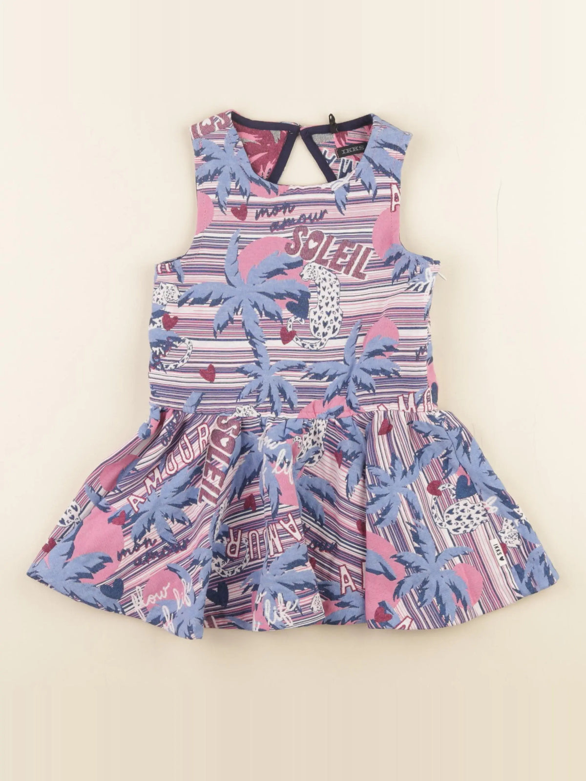 IKKS - robe multicolore - 3 ans