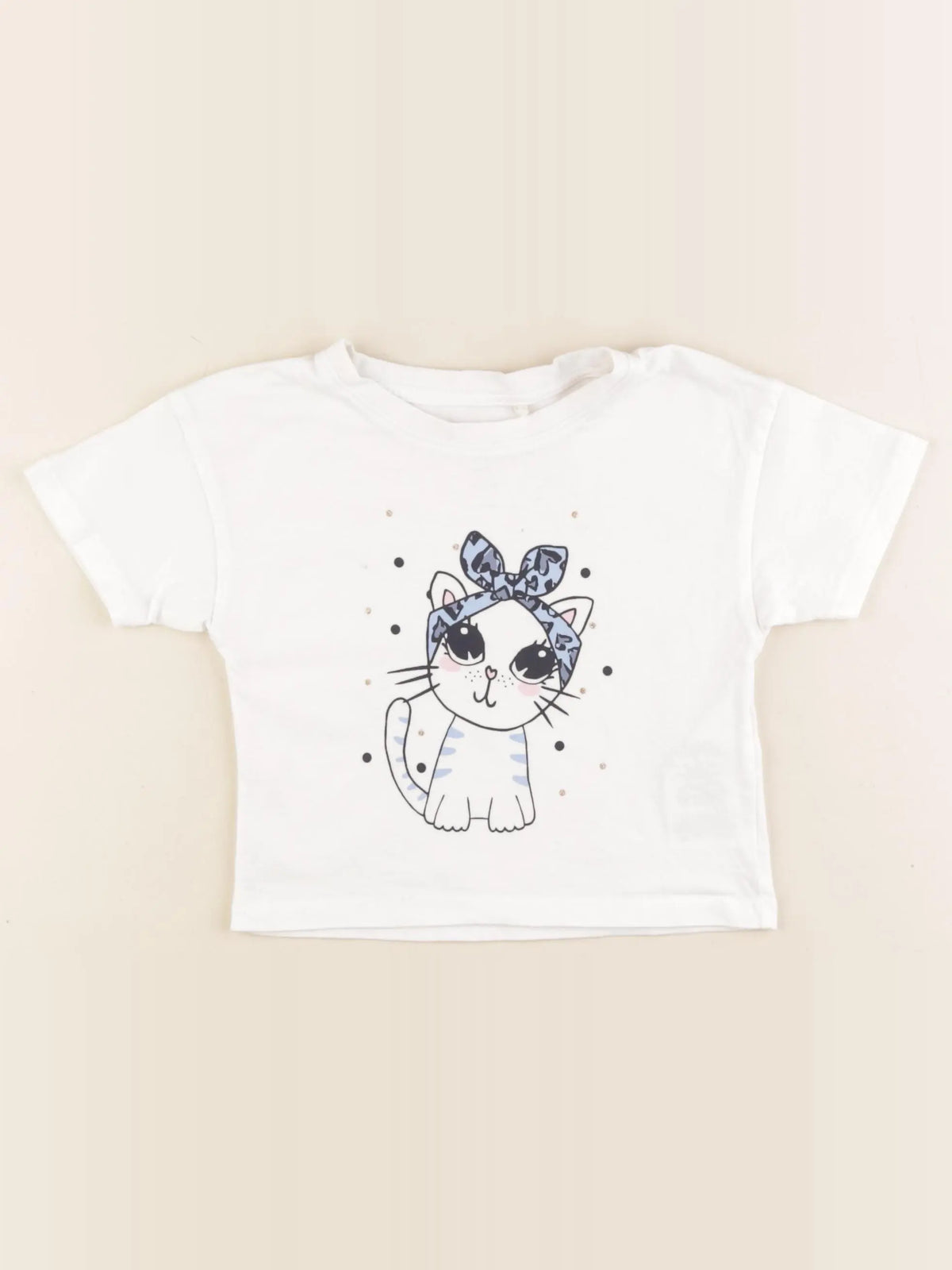 Name it - tee-shirt blanc - 12/18 mois