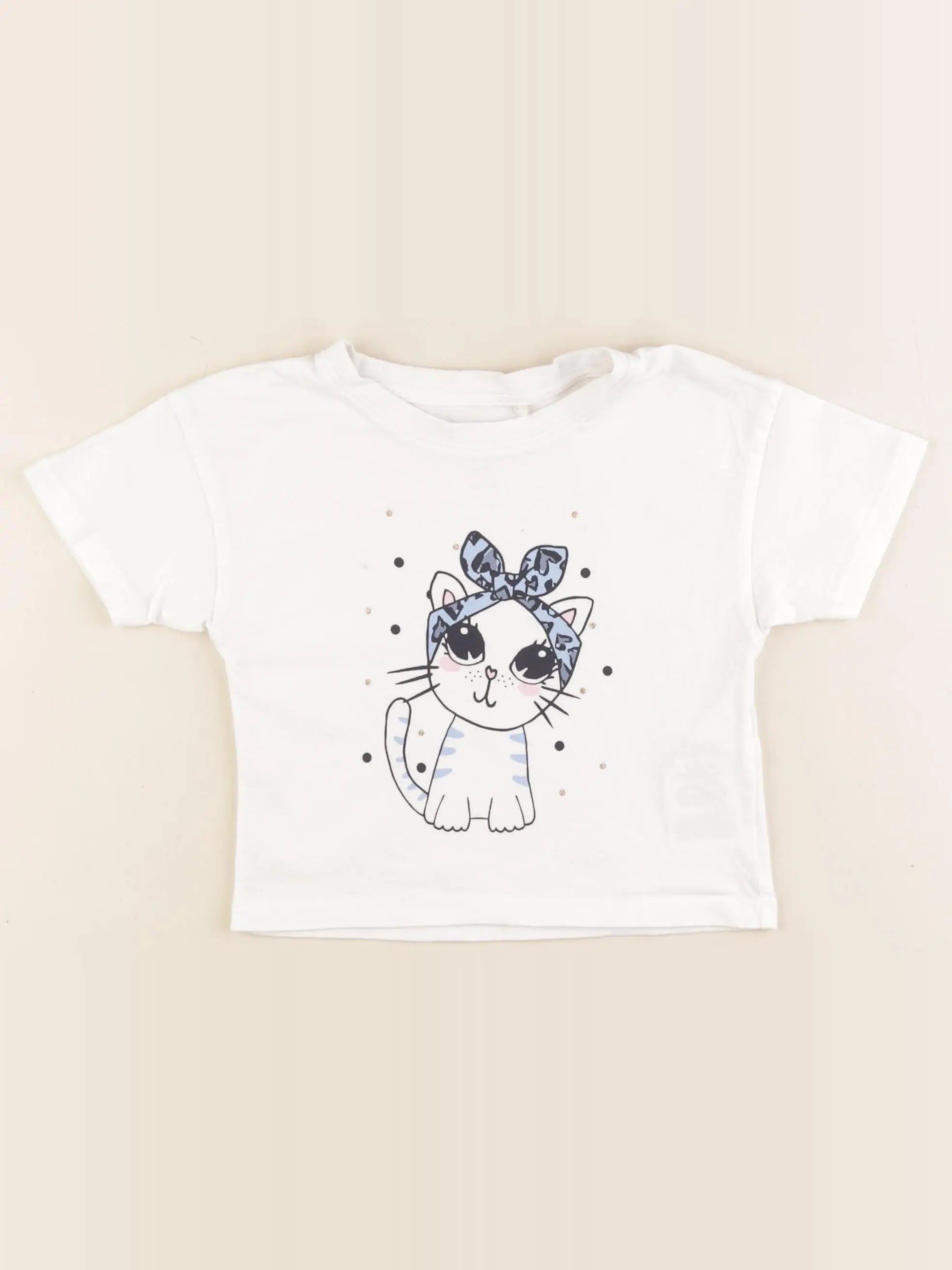 Name it - tee-shirt blanc - 12/18 mois