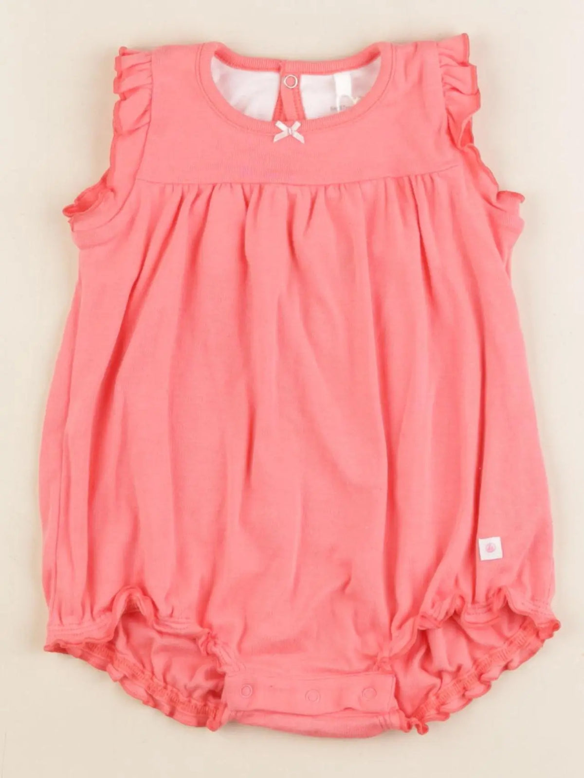 Petit Bateau - combinaison rose - 6 mois