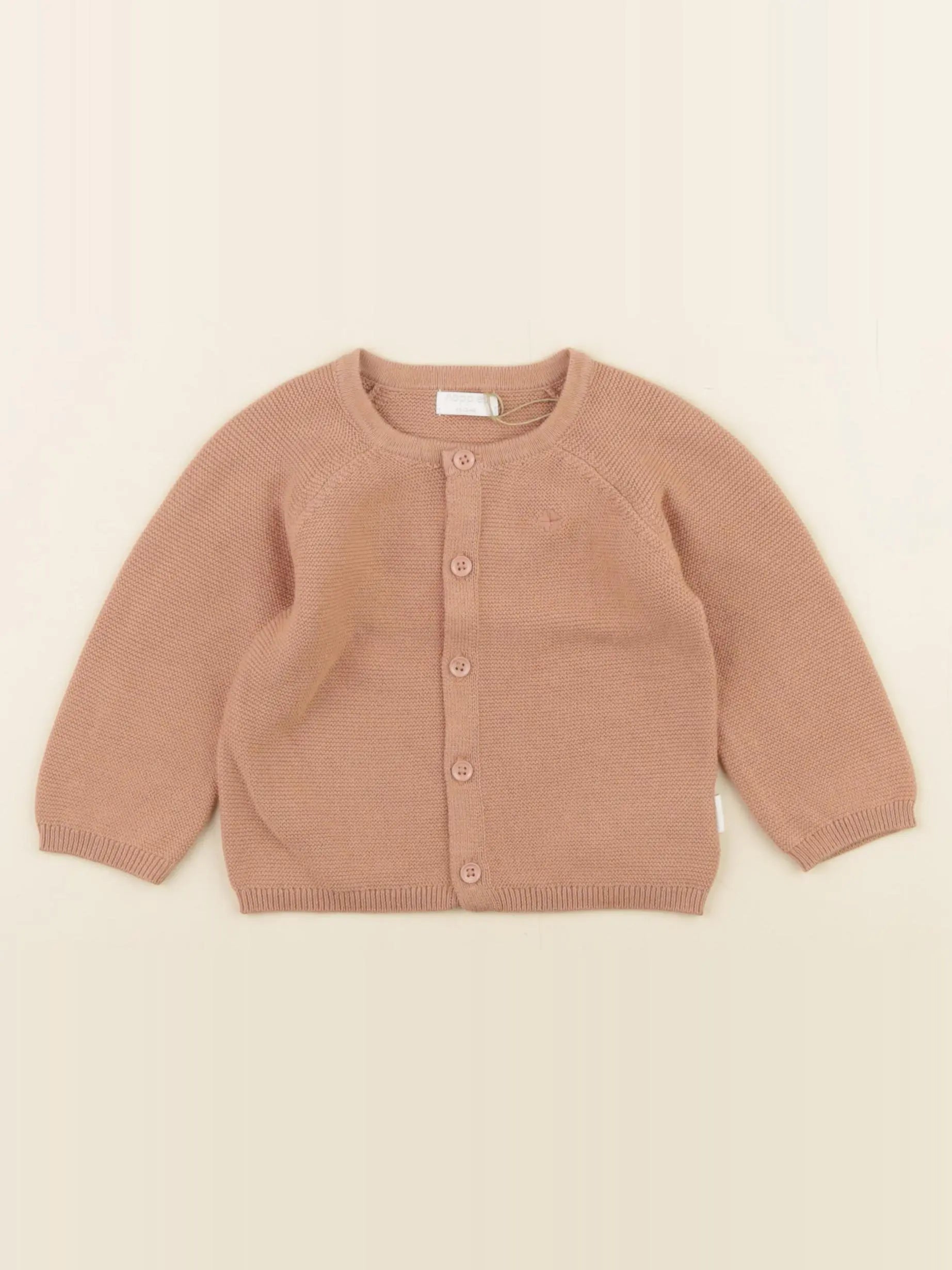 Noppies - gilet marron - 2/4 mois