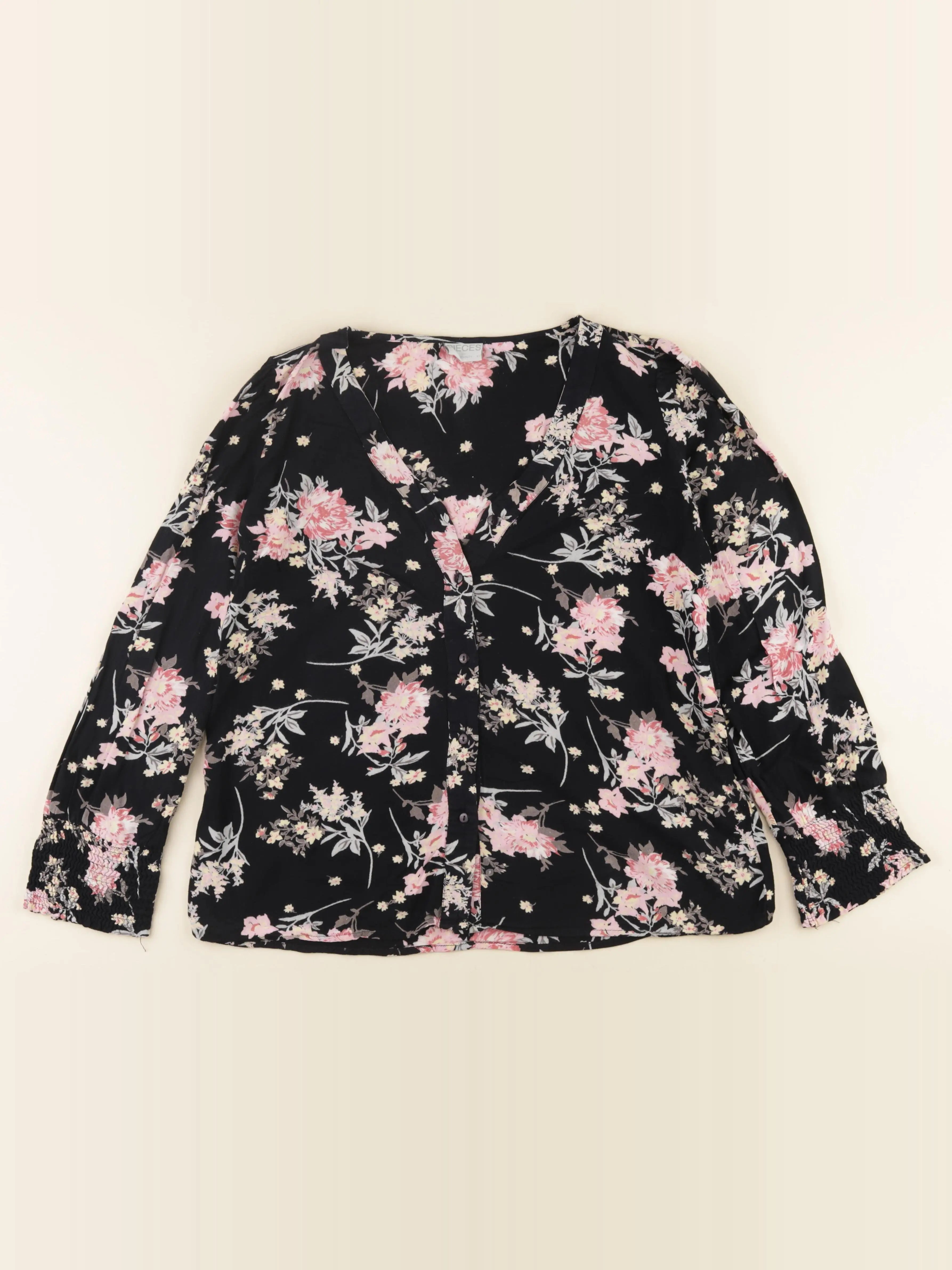 Pieces - blouse grossesse noir - xs