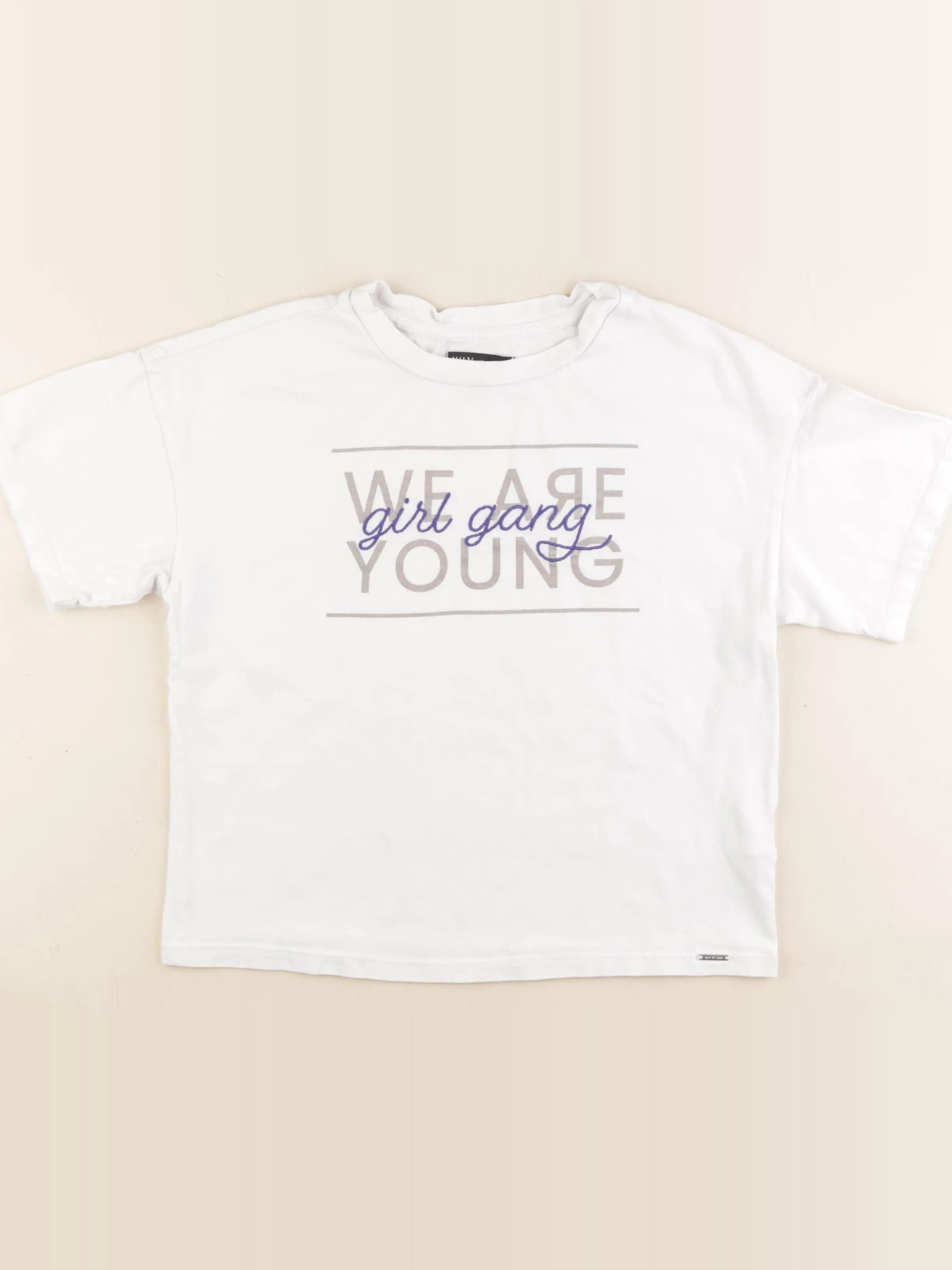 IKKS - tee-shirt blanc - 10 ans