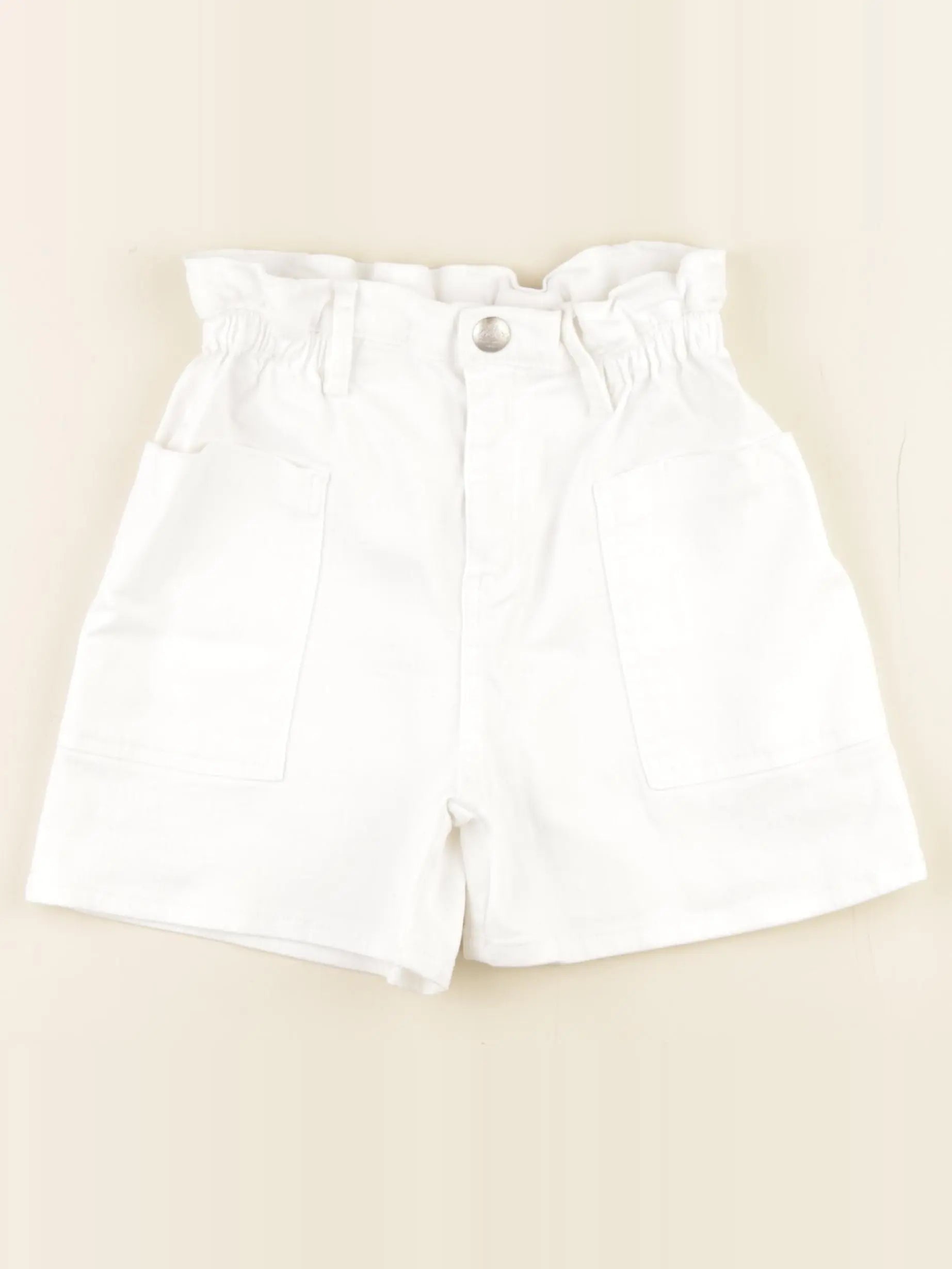IKKS - short blanc - 10 ans
