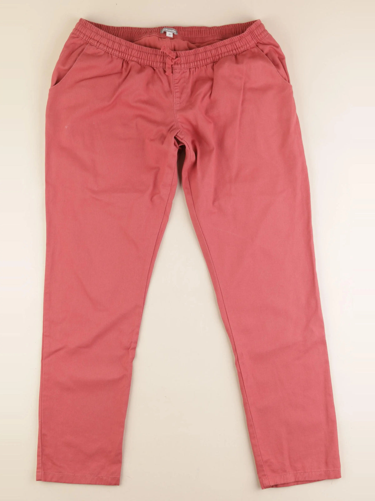 Vertbaudet - pantalon grossesse rouge - 42