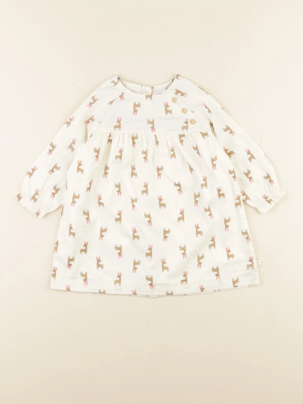 Cadet Rousselle - robe beige - 18 mois