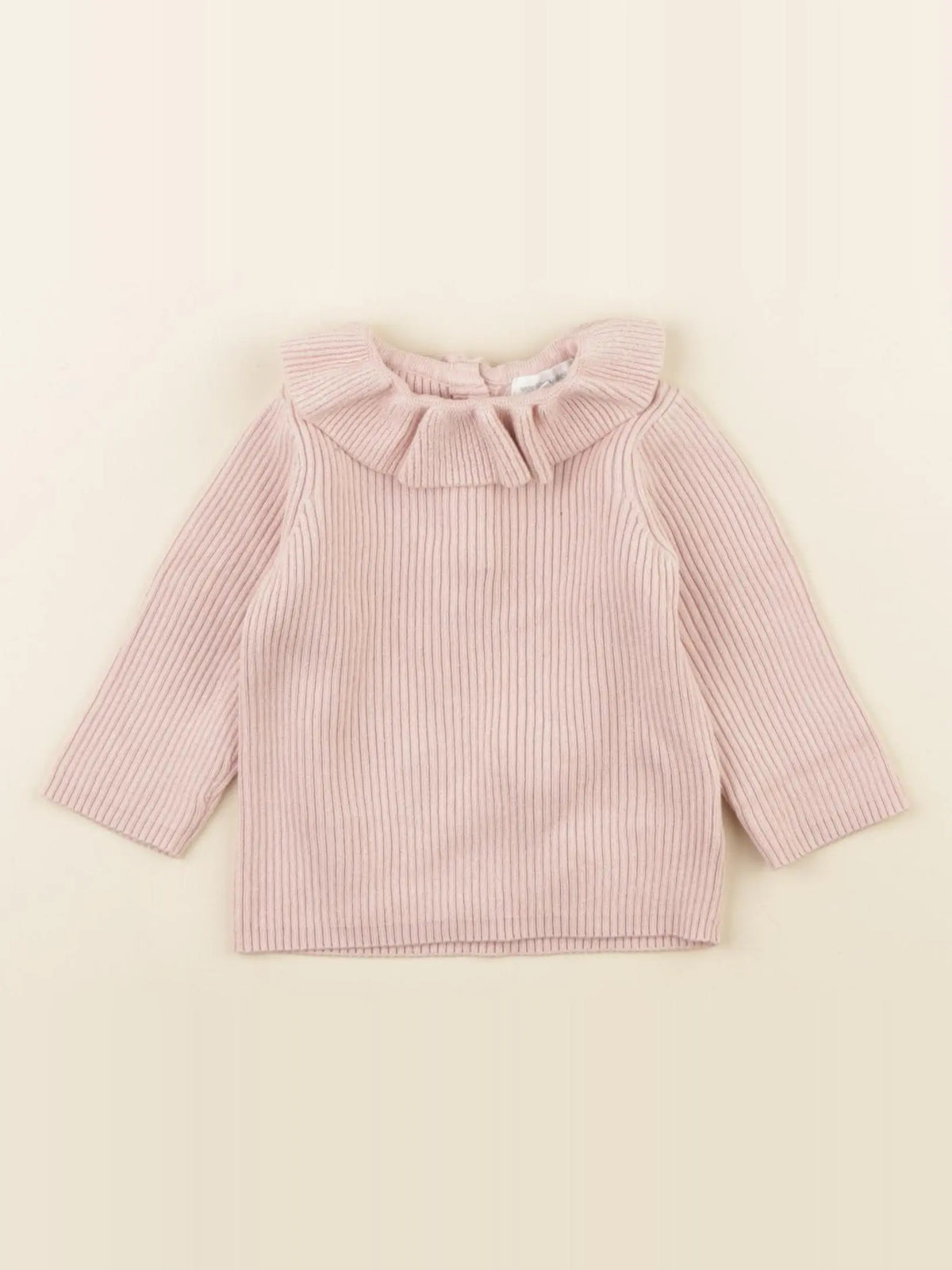 Vertbaudet - pull rose - 3 mois