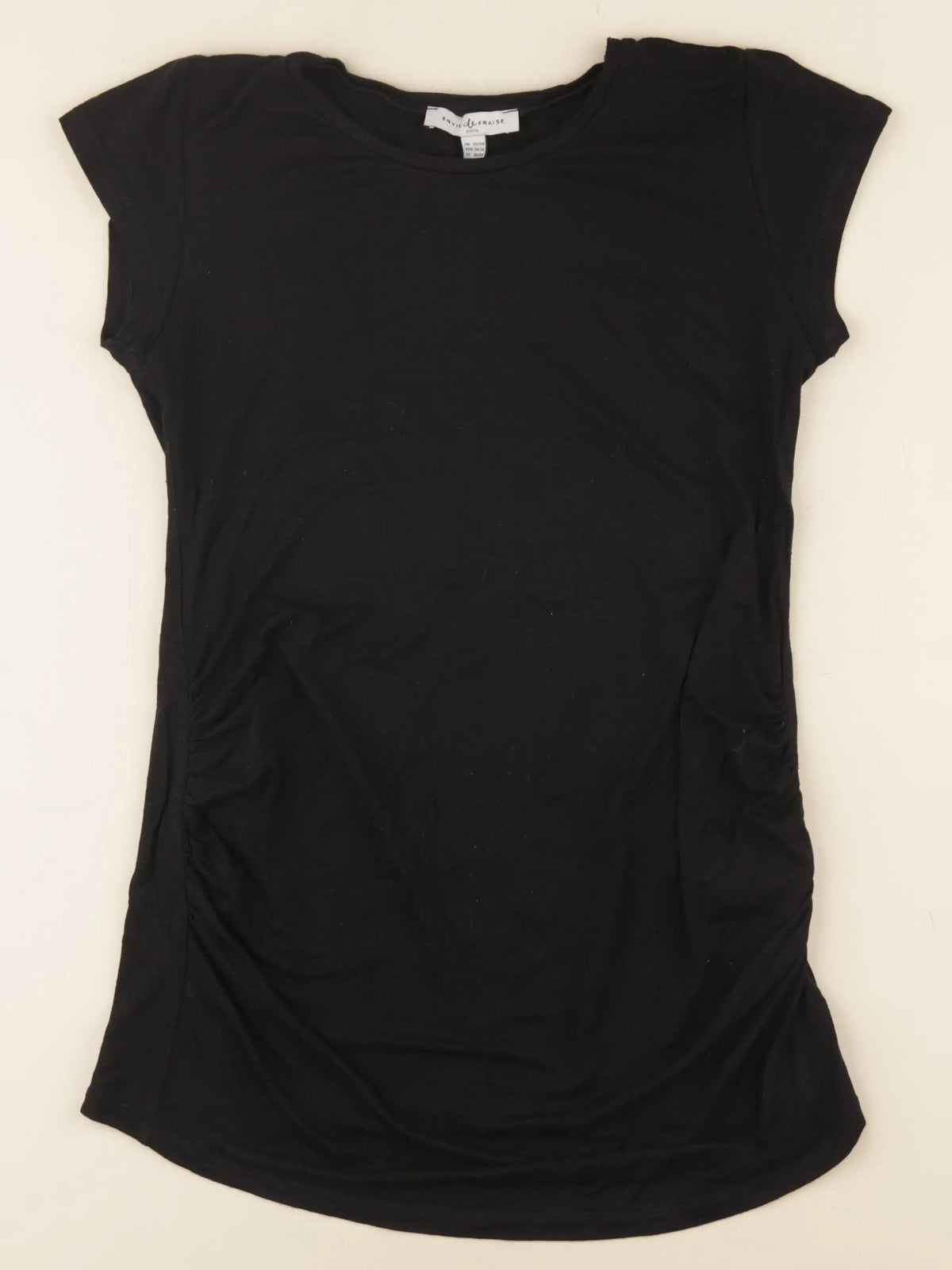 Envie de fraise - tee-shirt grossesse noir - 36 à 38