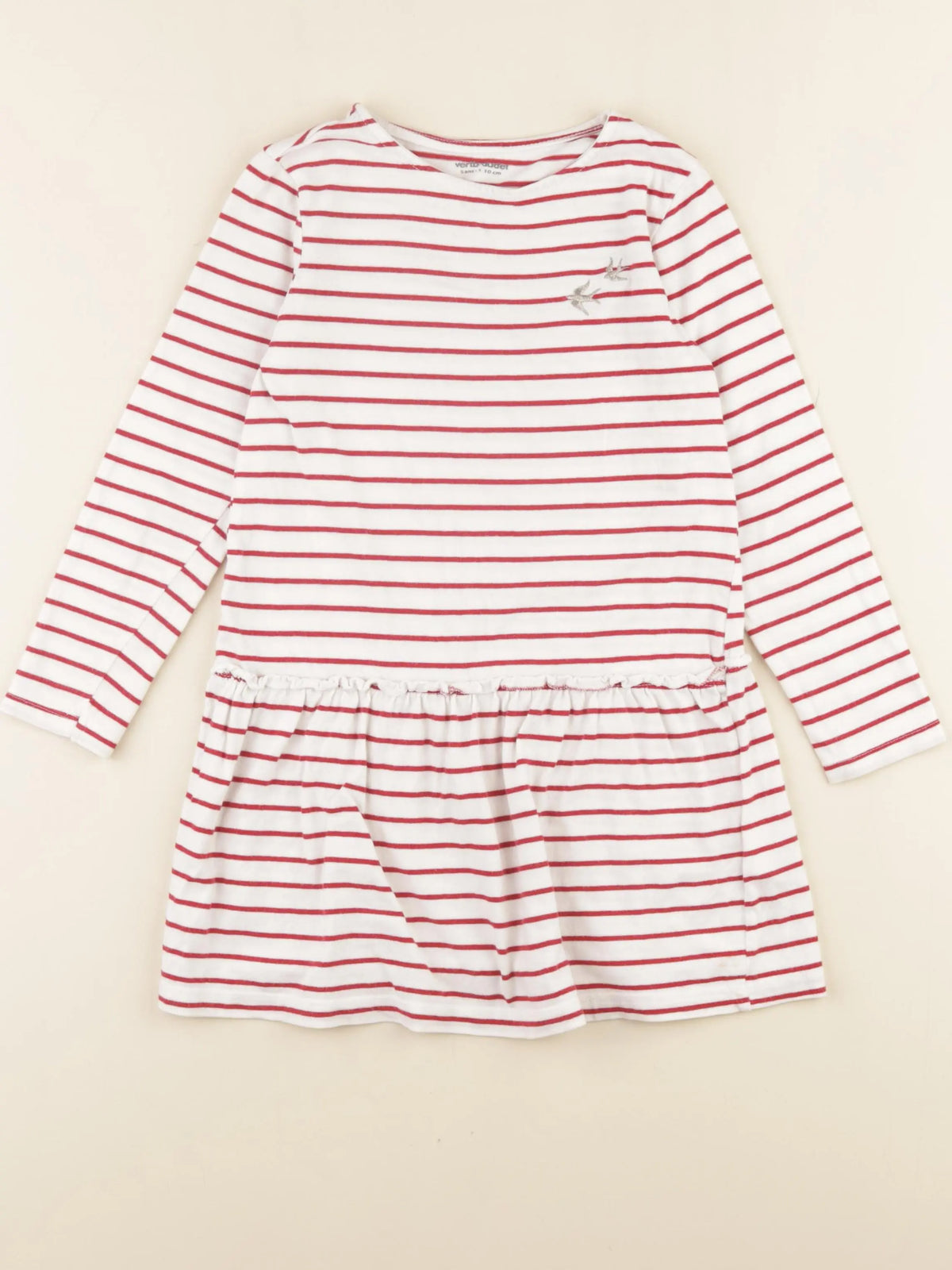 Vertbaudet - robe multicolore - 5 ans