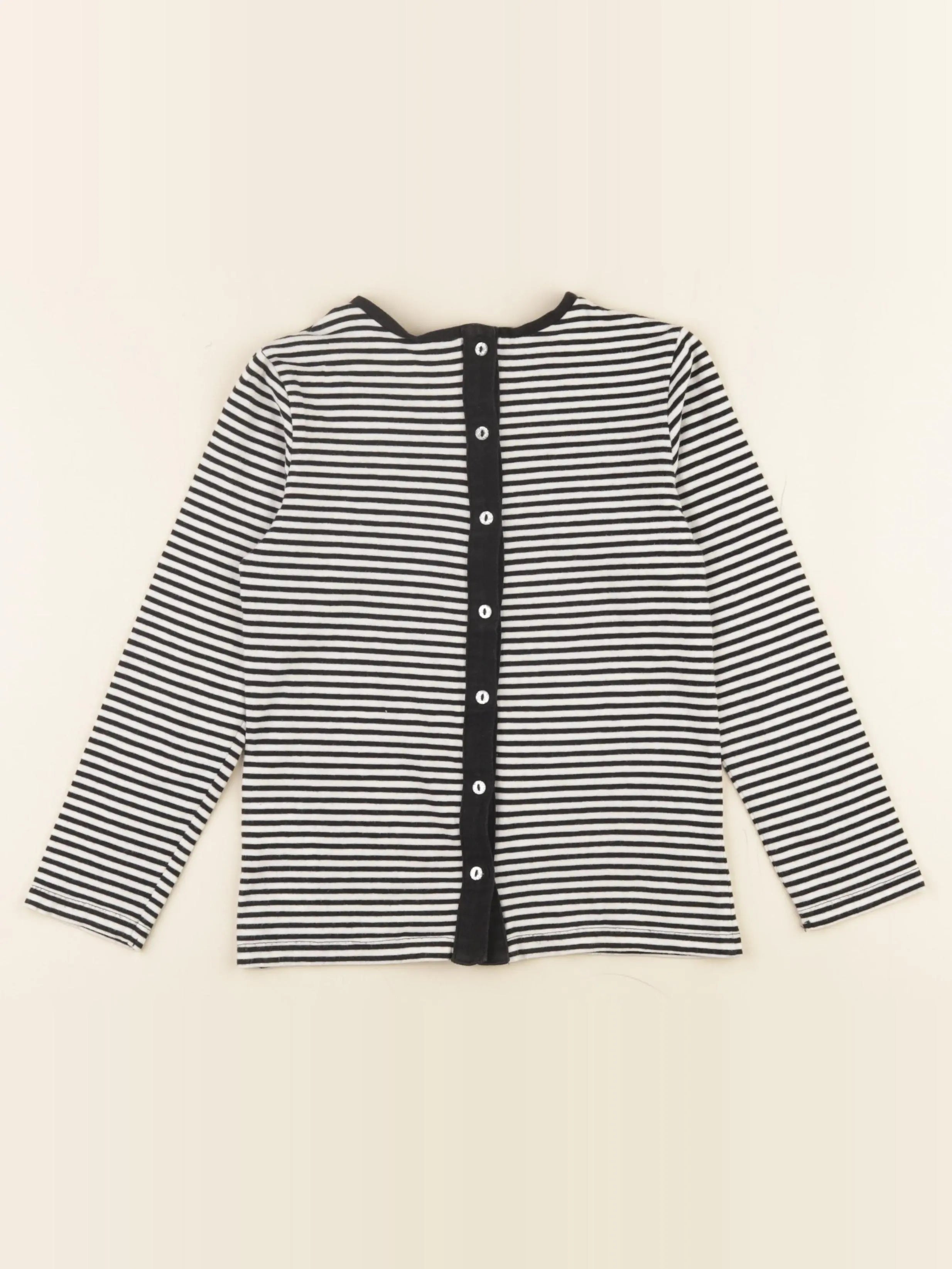 IKKS - tee-shirt noir, blanc - 6 ans