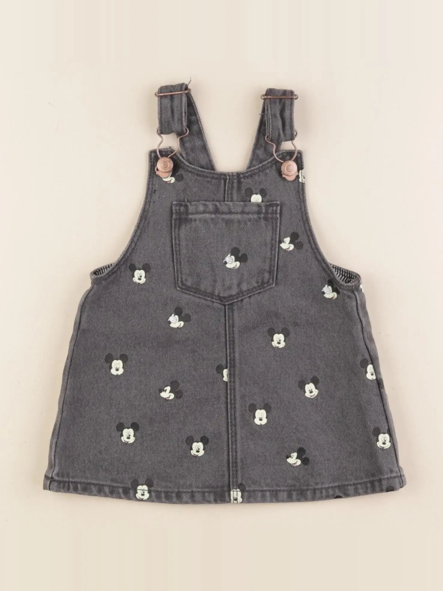 Zara - robe noir - 3/6 mois