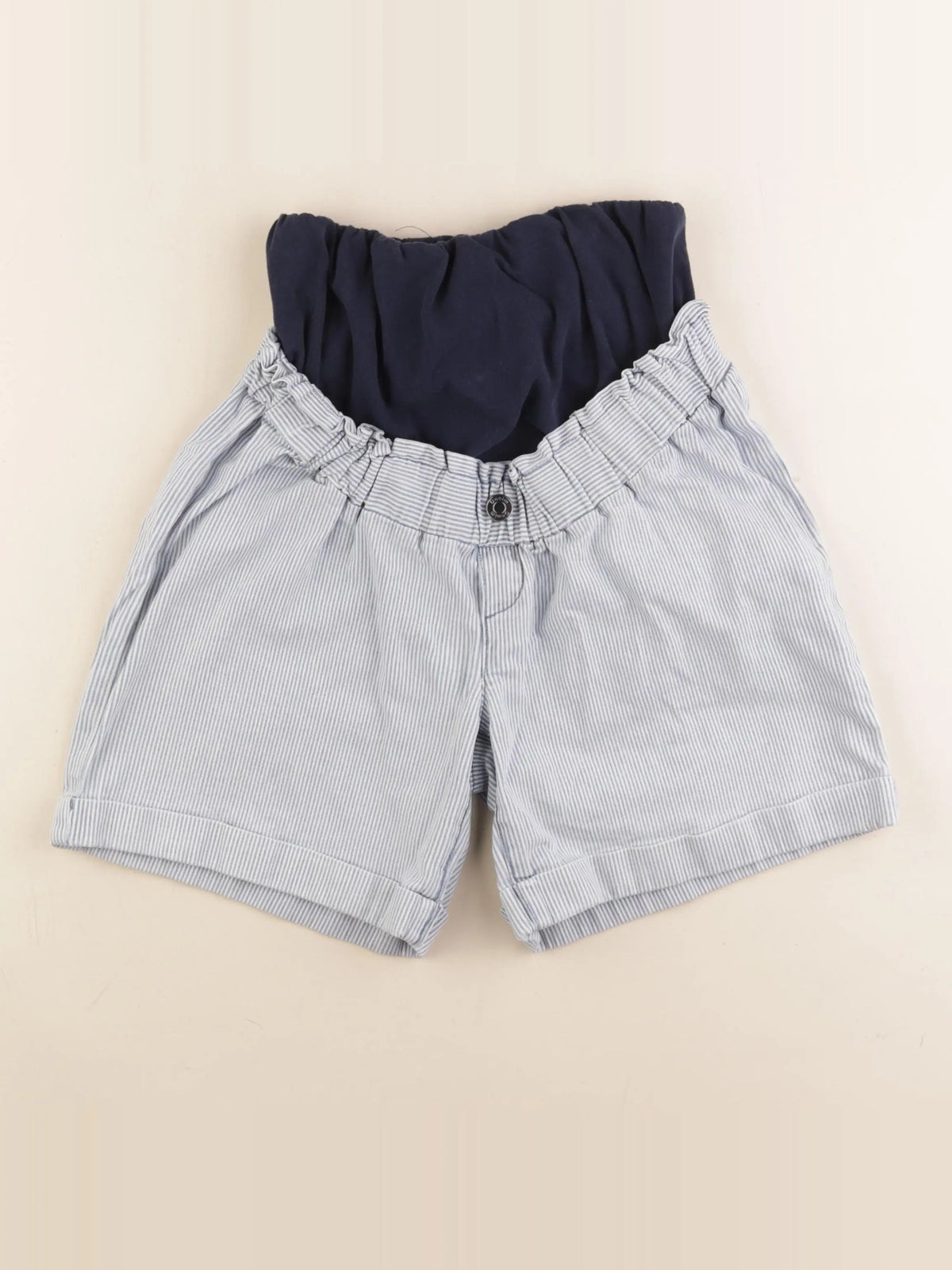 Vertbaudet - short grossesse bleu - 34