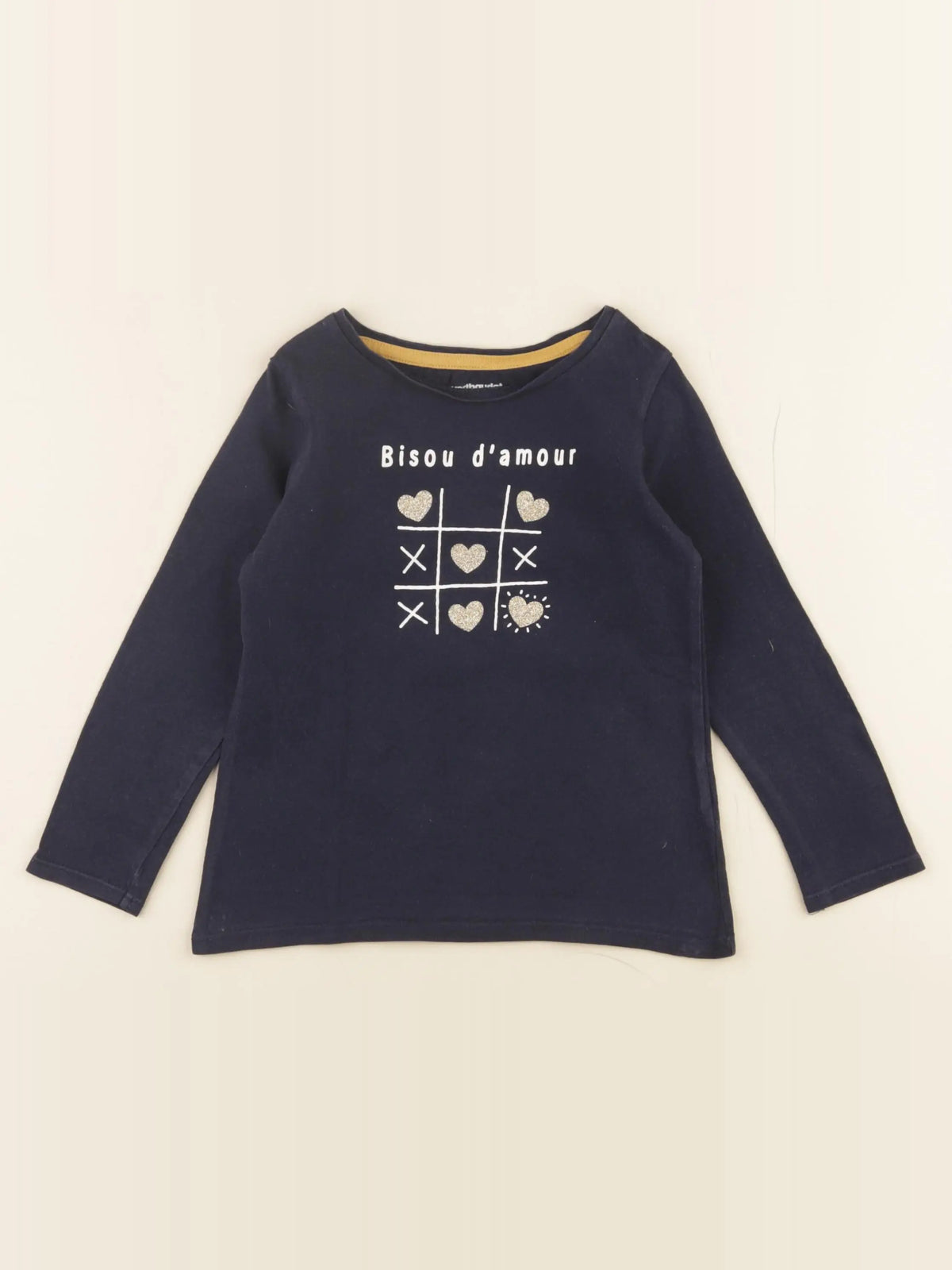 Vertbaudet - tee-shirt bleu - 4 ans