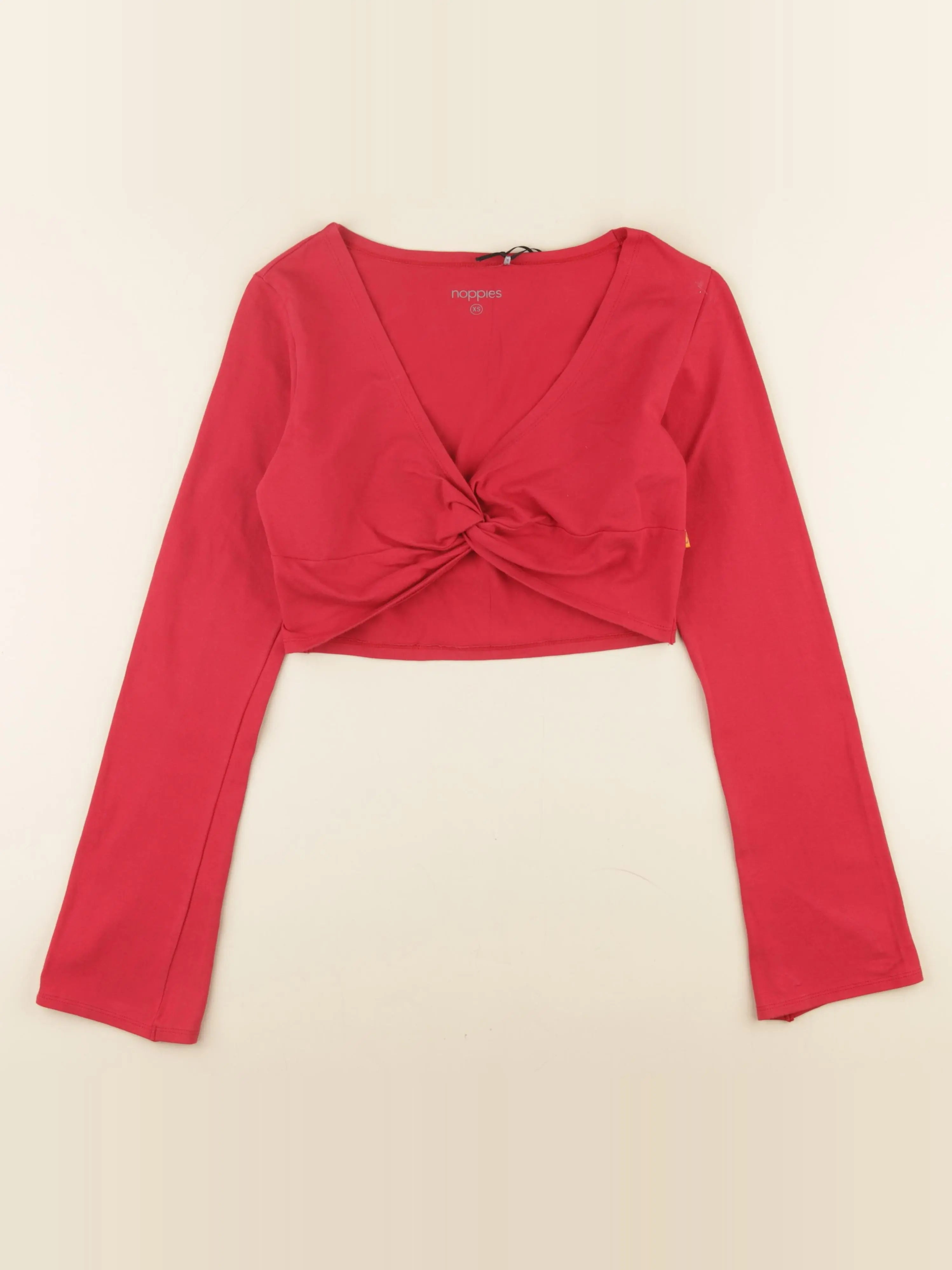 Noppies maternité - tee-shirt grossesse rouge - xs