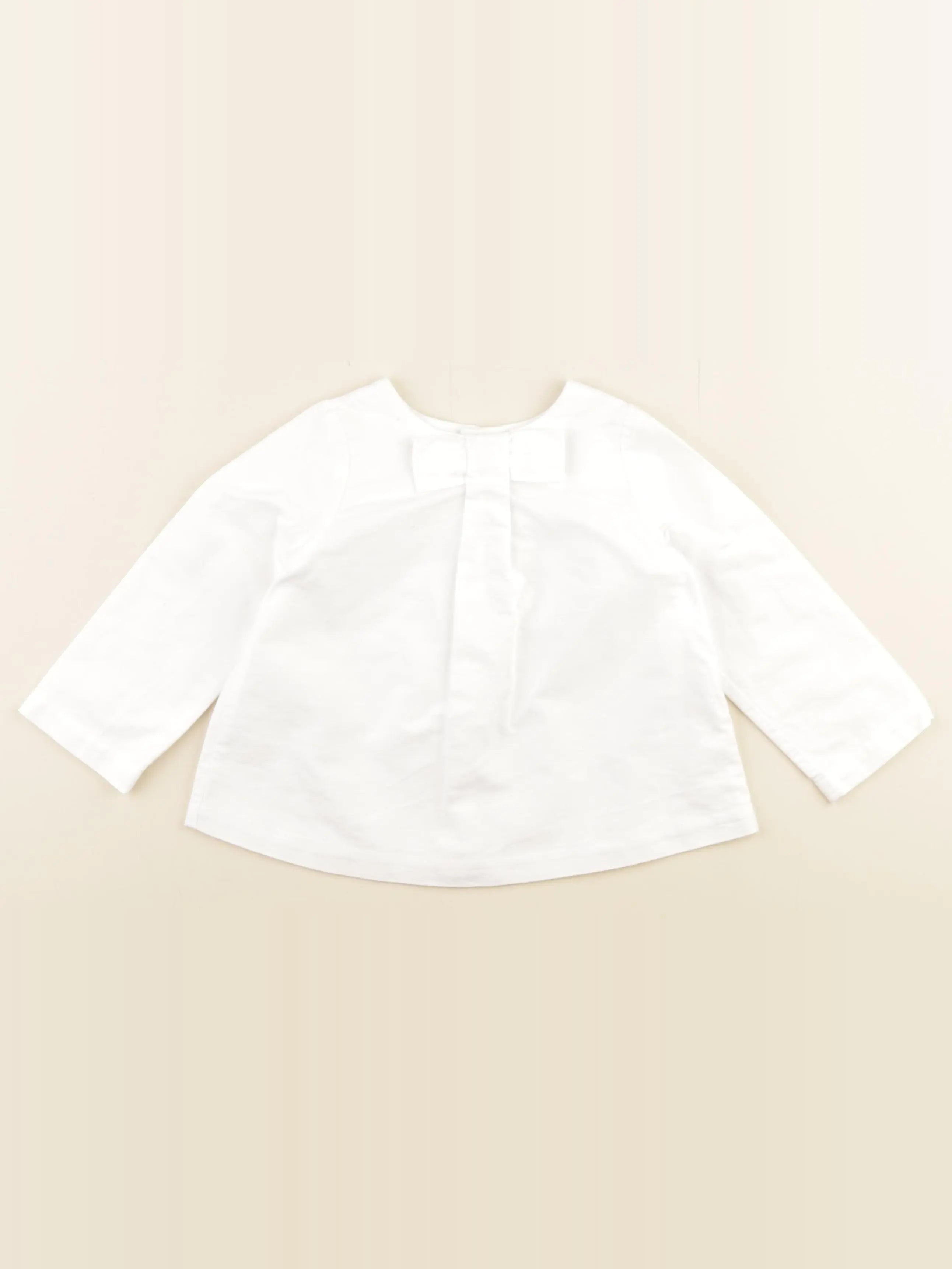 Jacadi - blouse blanc - 24 mois
