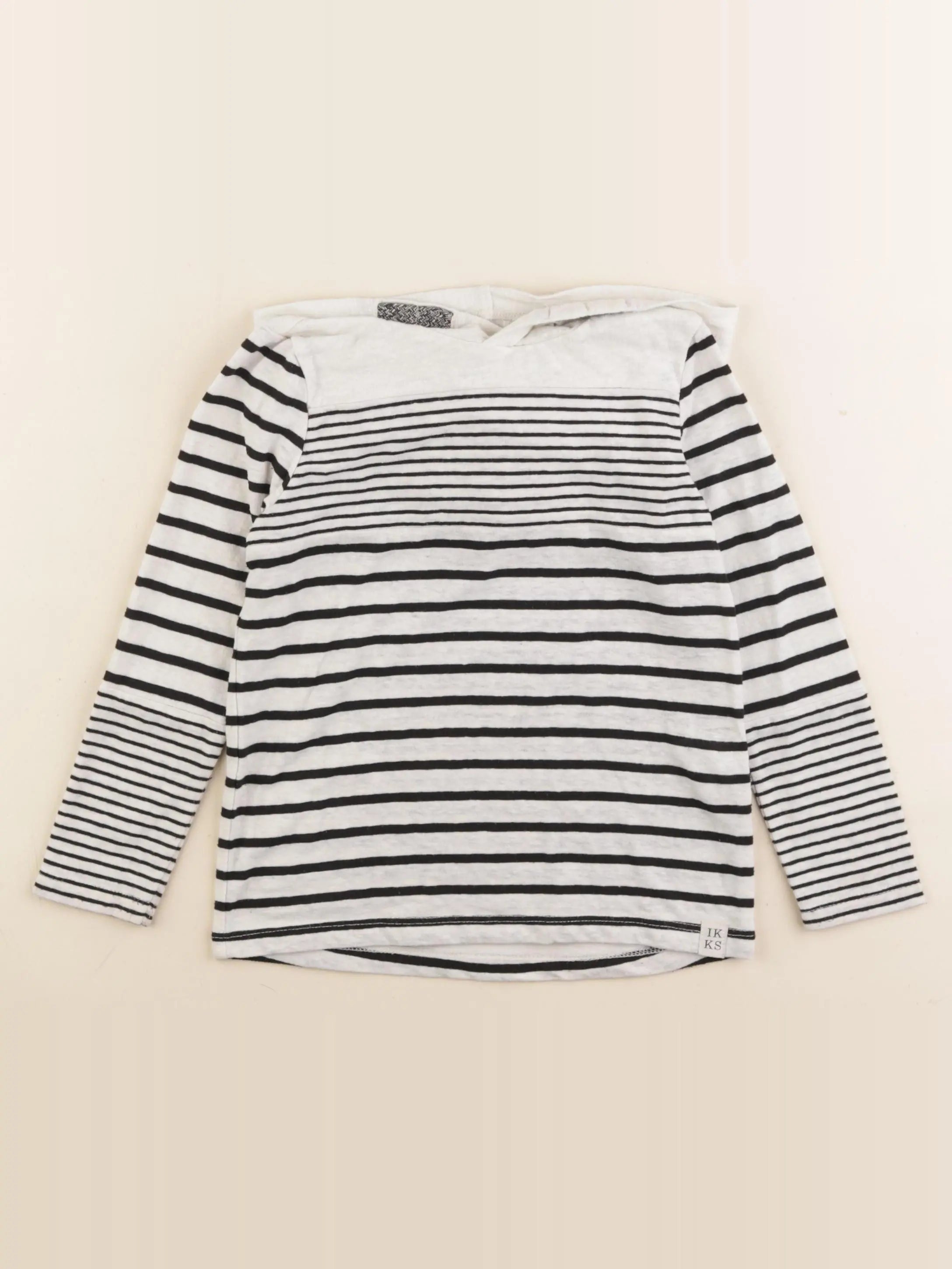 IKKS - tee-shirt imprimé au dos noir, gris - 4 ans