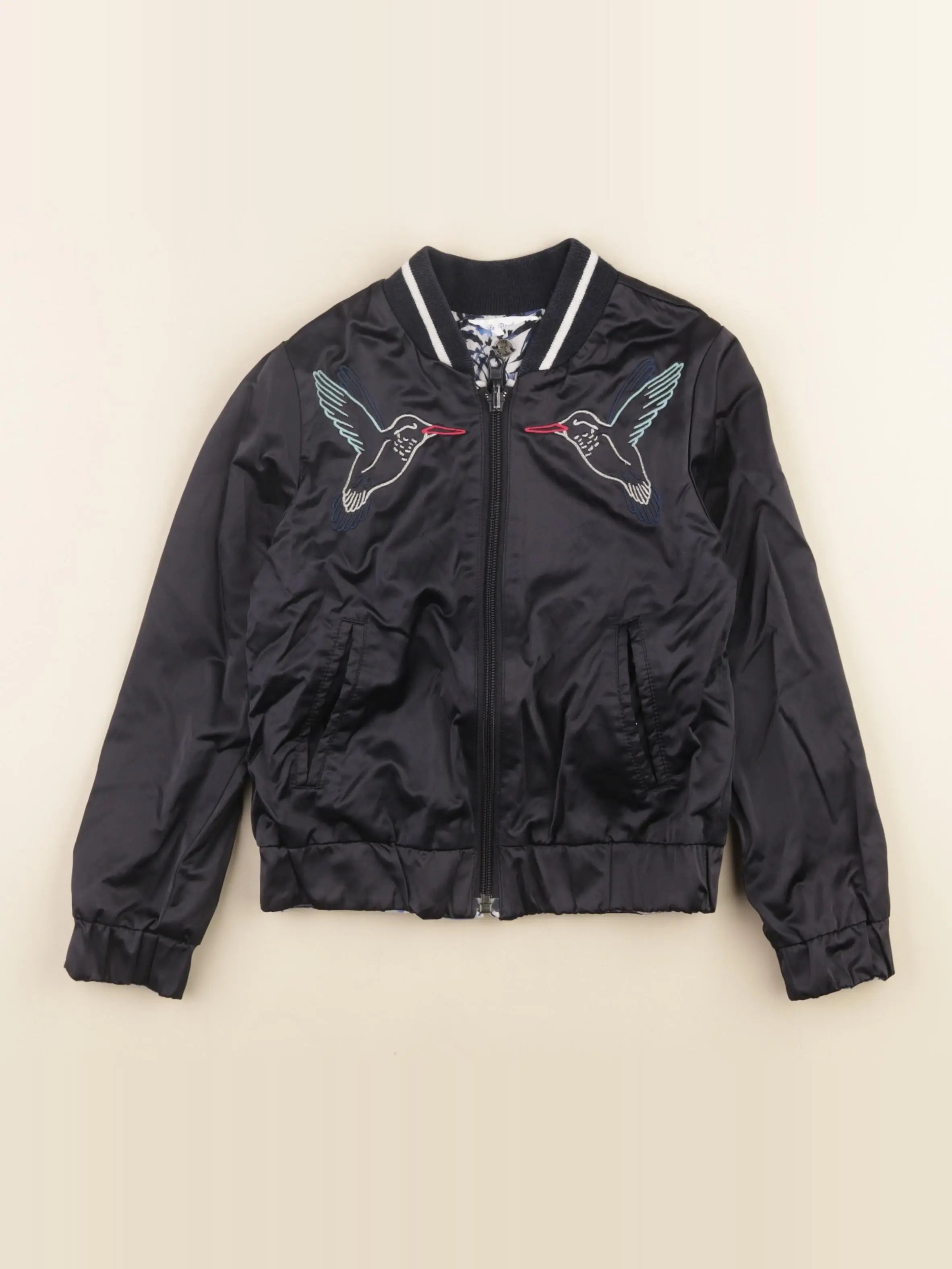 IKKS - veste réversible bleu - 6 ans