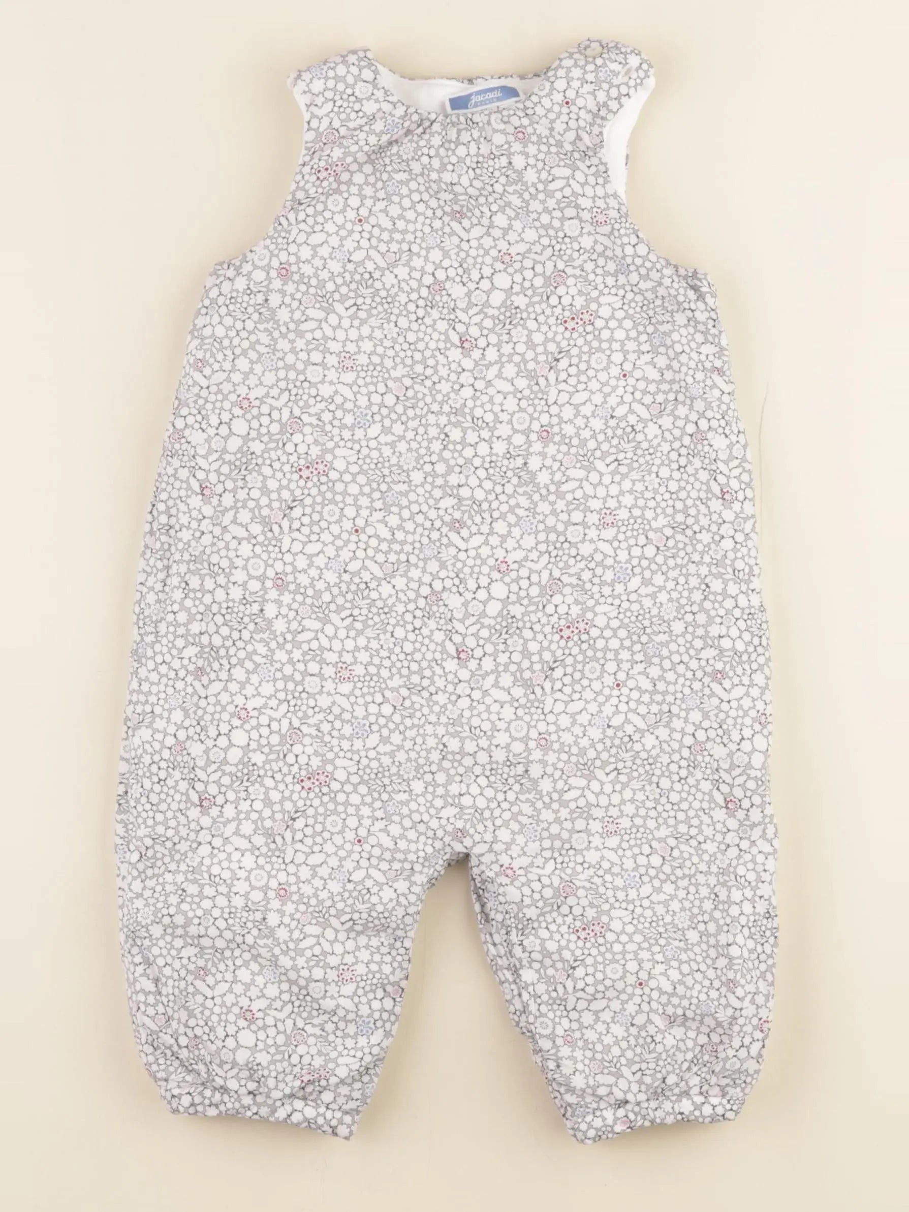 Jacadi - combinaison liberty gris - 12 mois