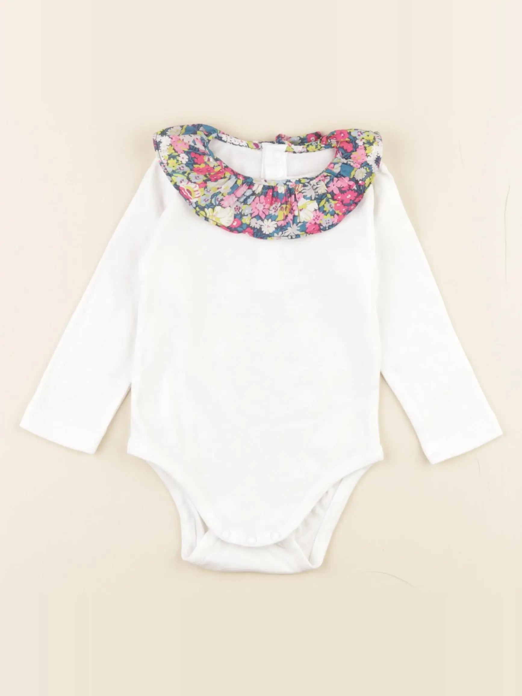 Jacadi - body liberty blanc - 12 mois