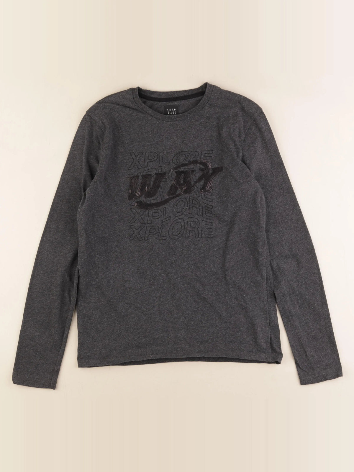 IKKS - tee-shirt gris - 14 ans