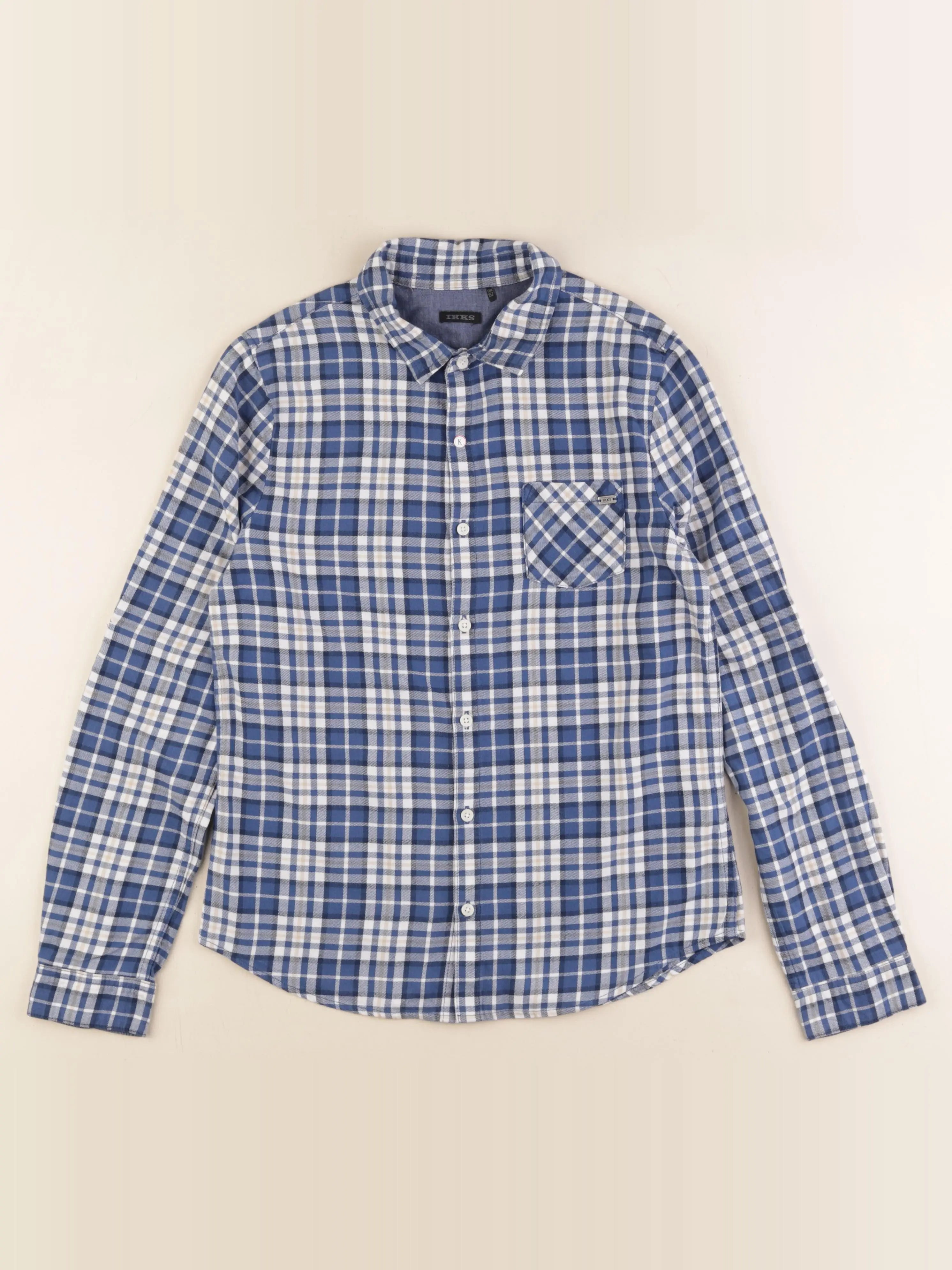 IKKS - chemise bleu - 12 ans