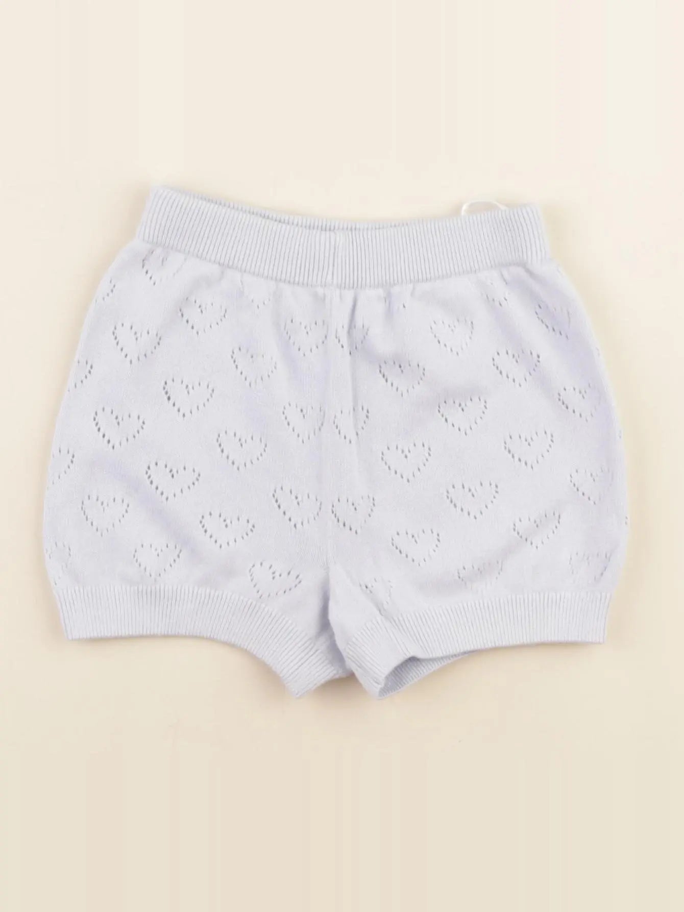 H&M - short bleu - 9/12 mois