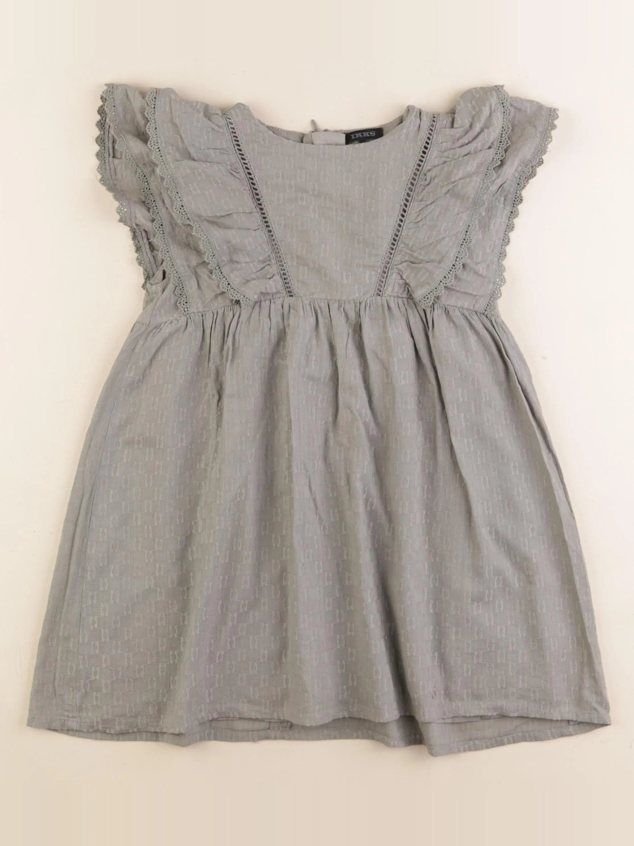 IKKS - robe vert - 4 ans