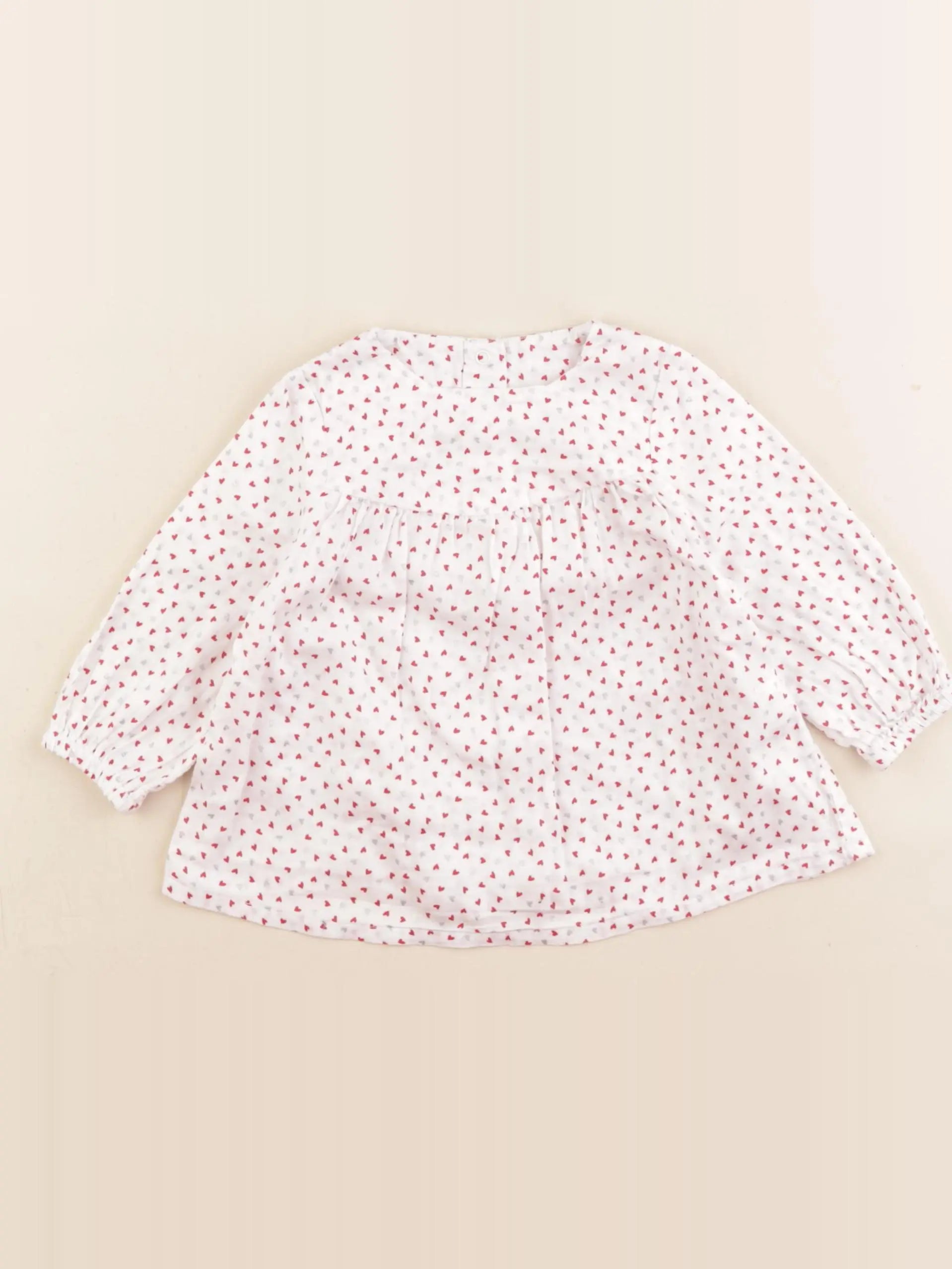 Tape à l'oeil - robe blanc - 9 mois