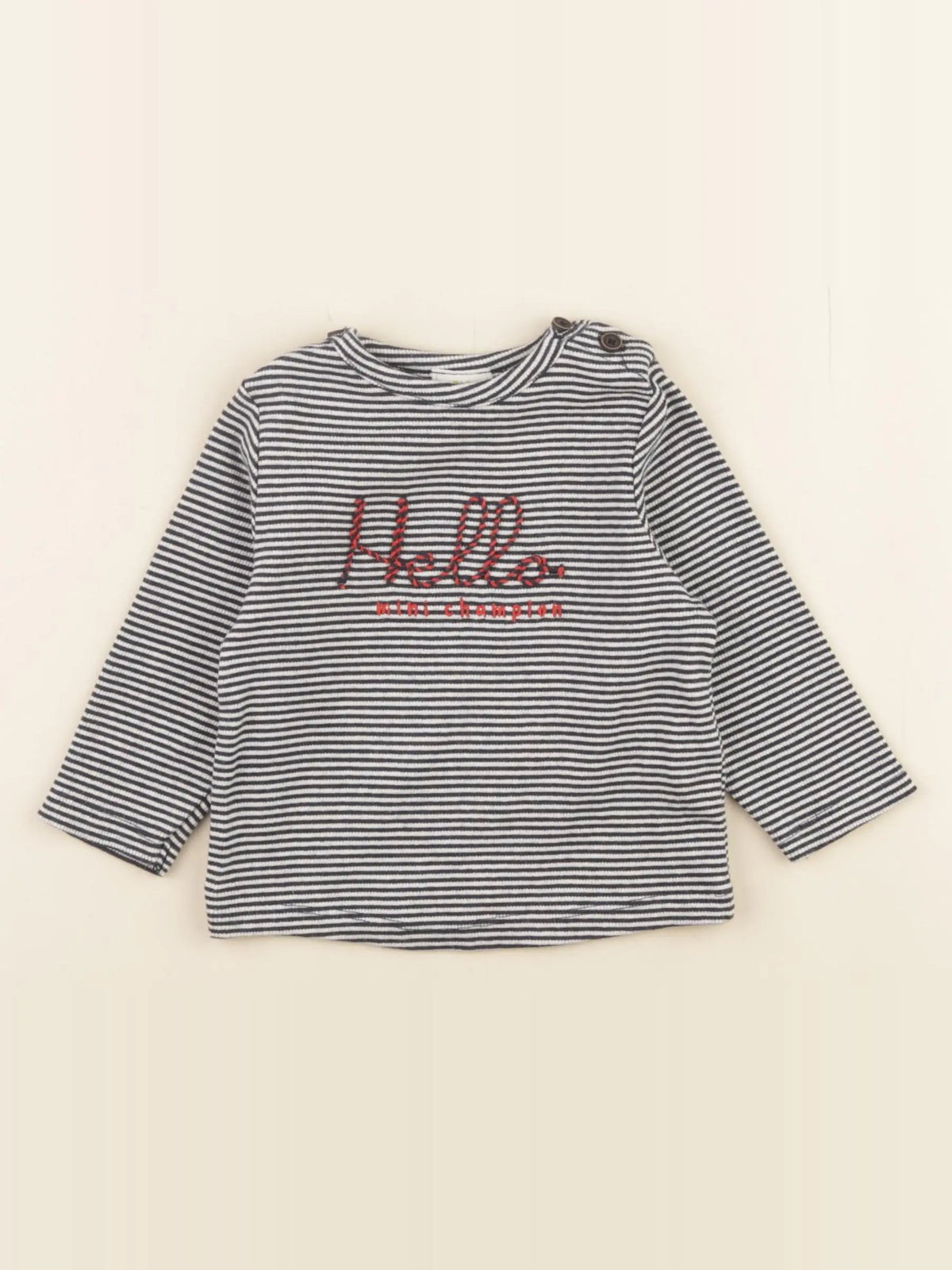 Tape à l'oeil - tee-shirt bleu - 9 mois